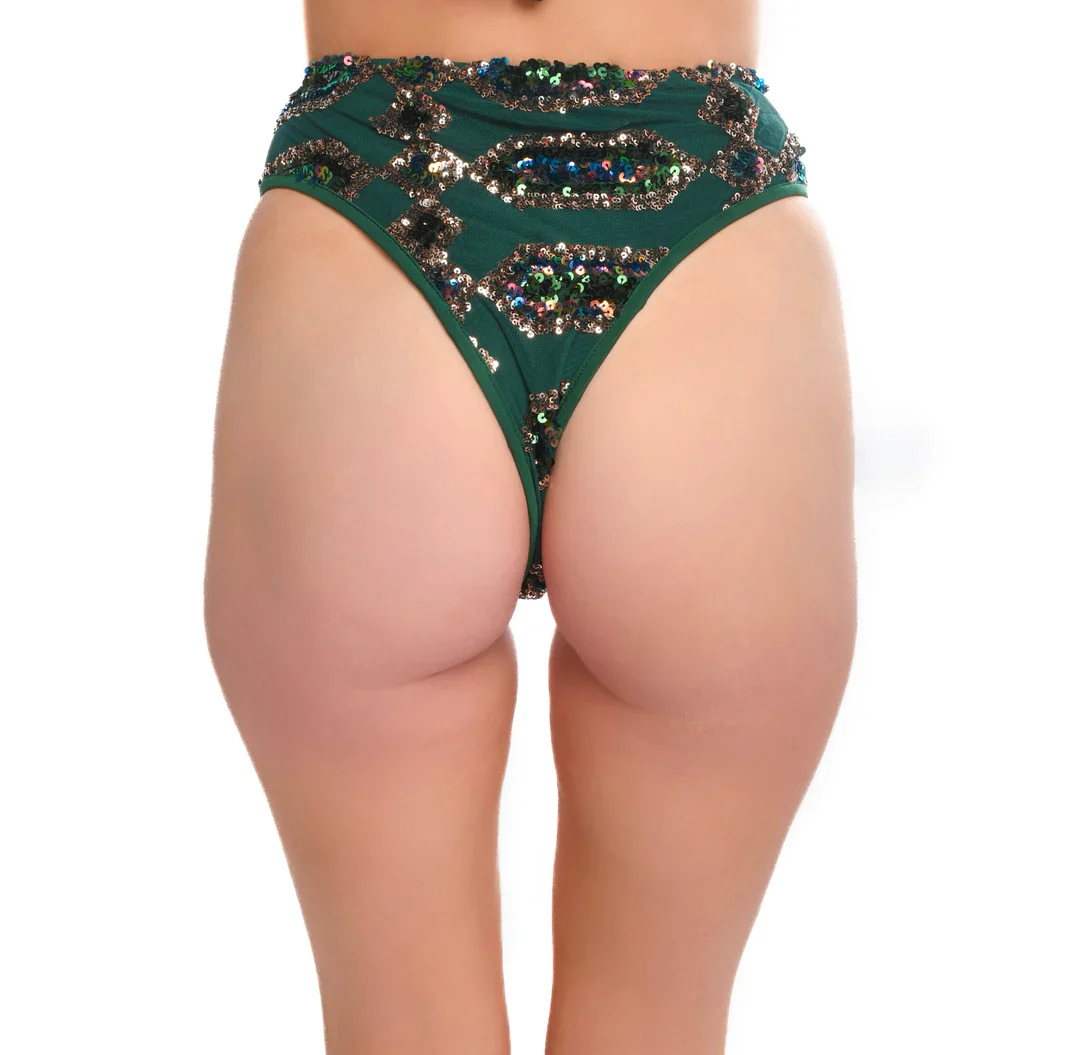 Emerald Jade Goddess Sequin Set - Image 25