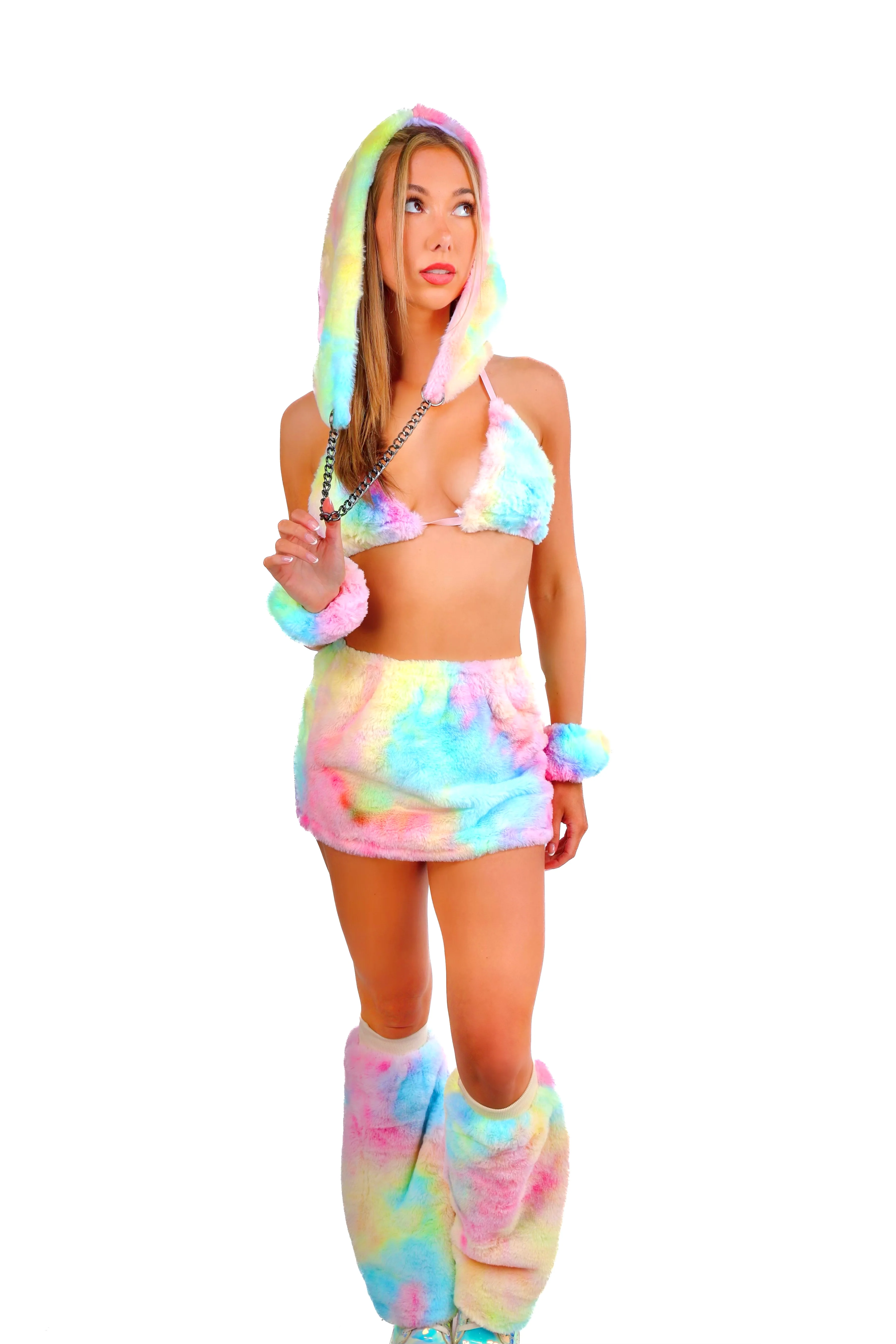 FULL OUTFIT- Fuzzy Pastel Cosmos (5 pcs)