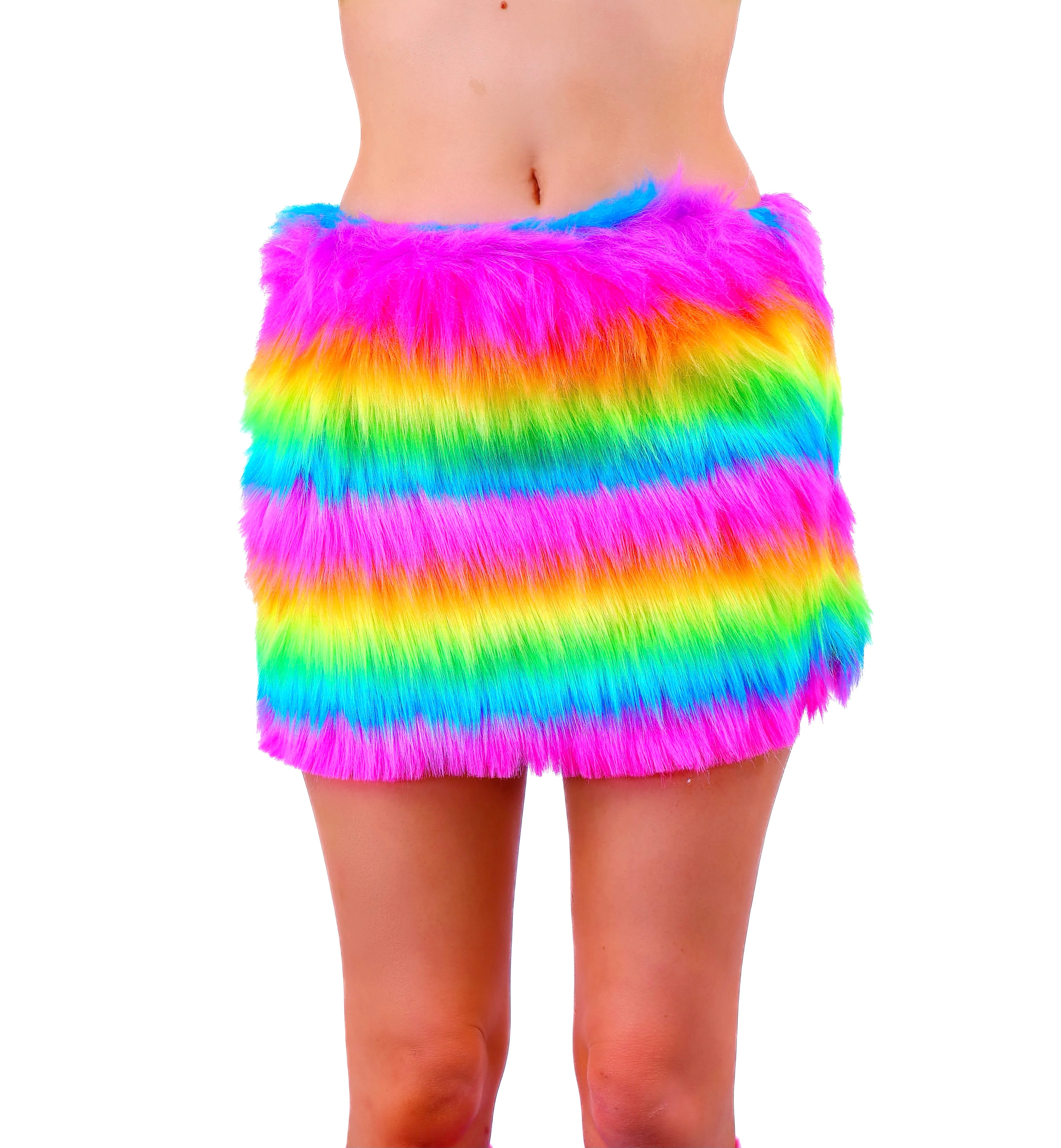 FULL OUTFIT- Fuzzy Rainbow Dream Rebel (5 pcs) - Image 3
