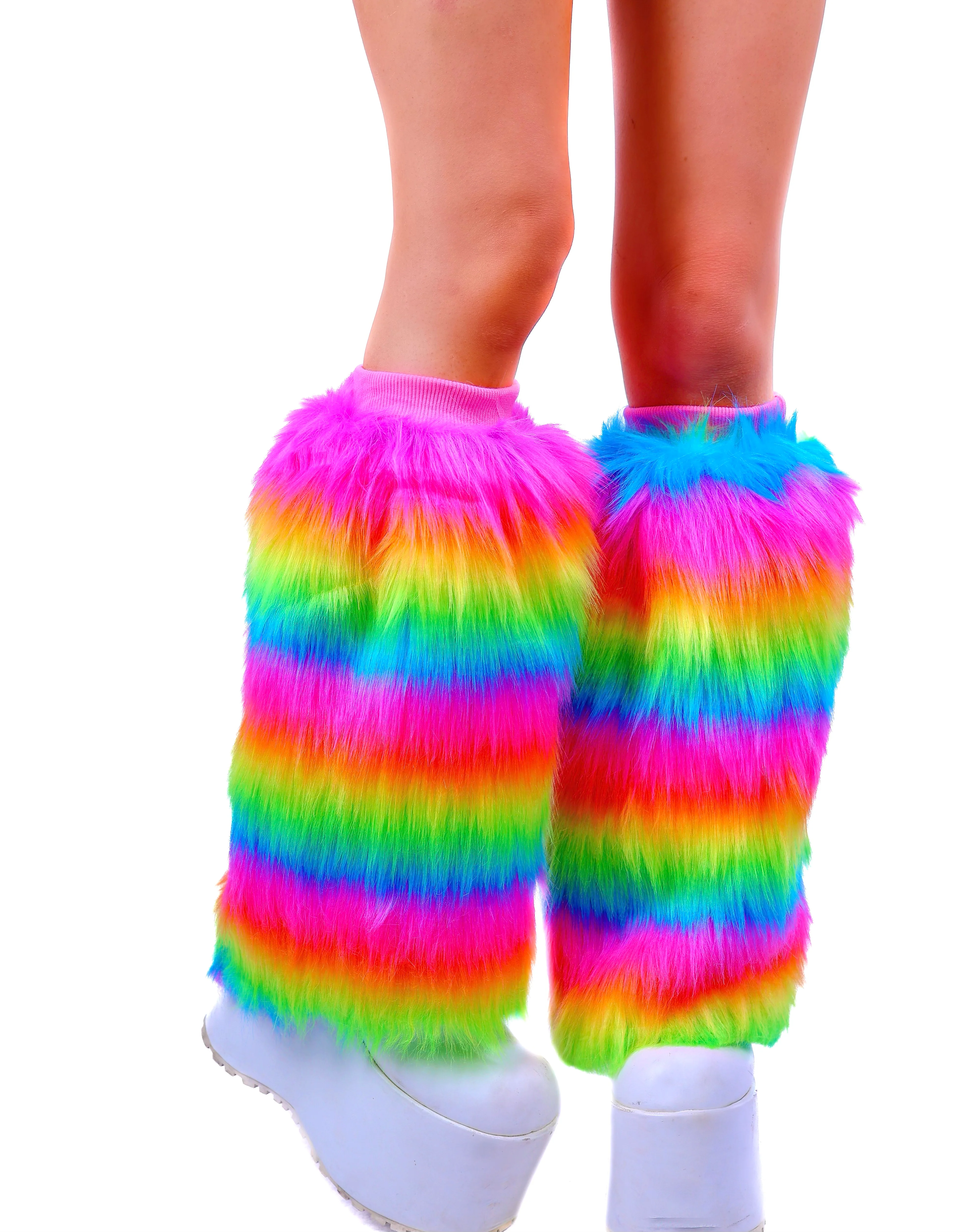 FULL OUTFIT- Fuzzy Rainbow Dream Rebel (5 pcs) - Image 4