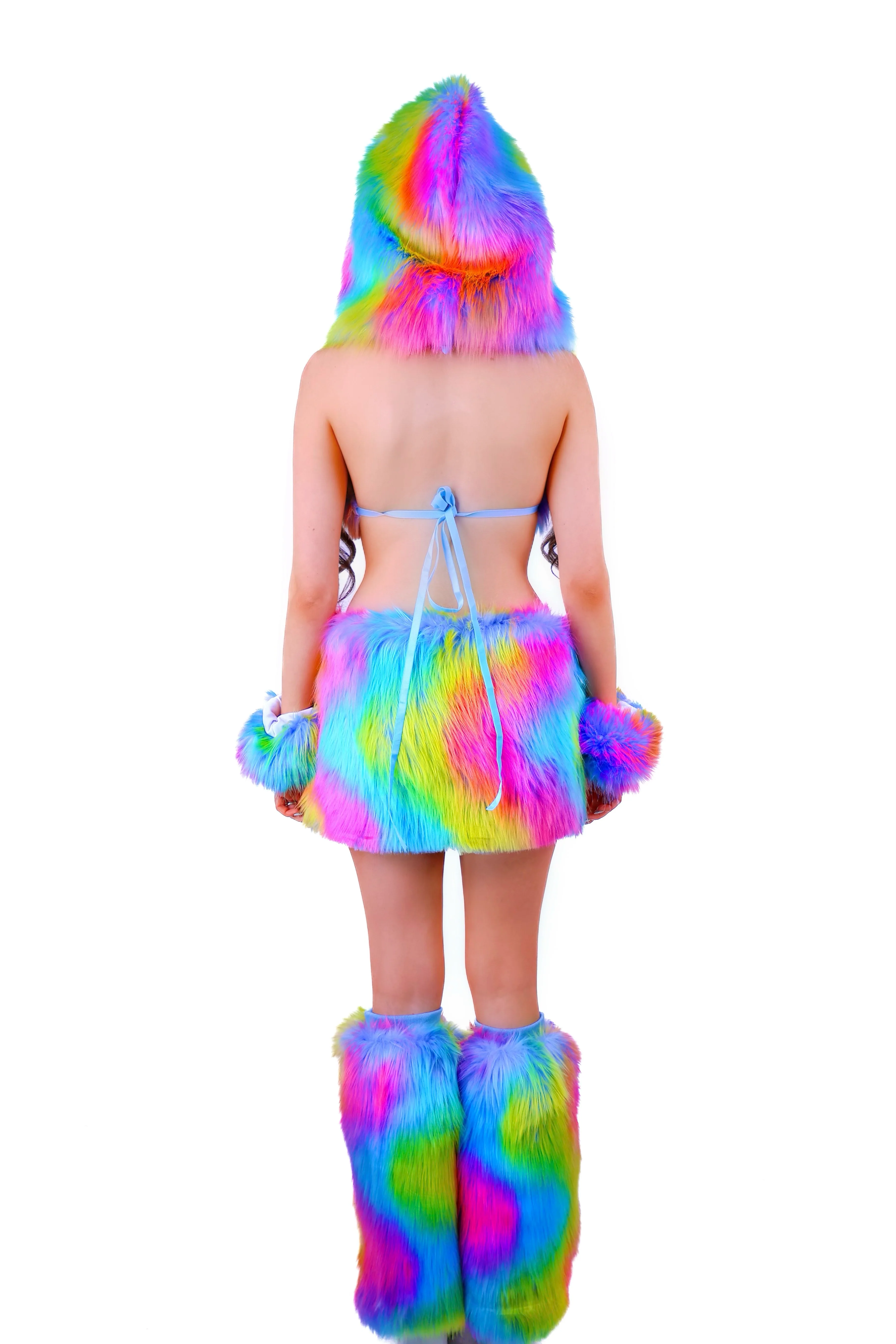 FULL OUTFIT- Fuzzy Fantasy Rebel (5 pcs) - Image 3