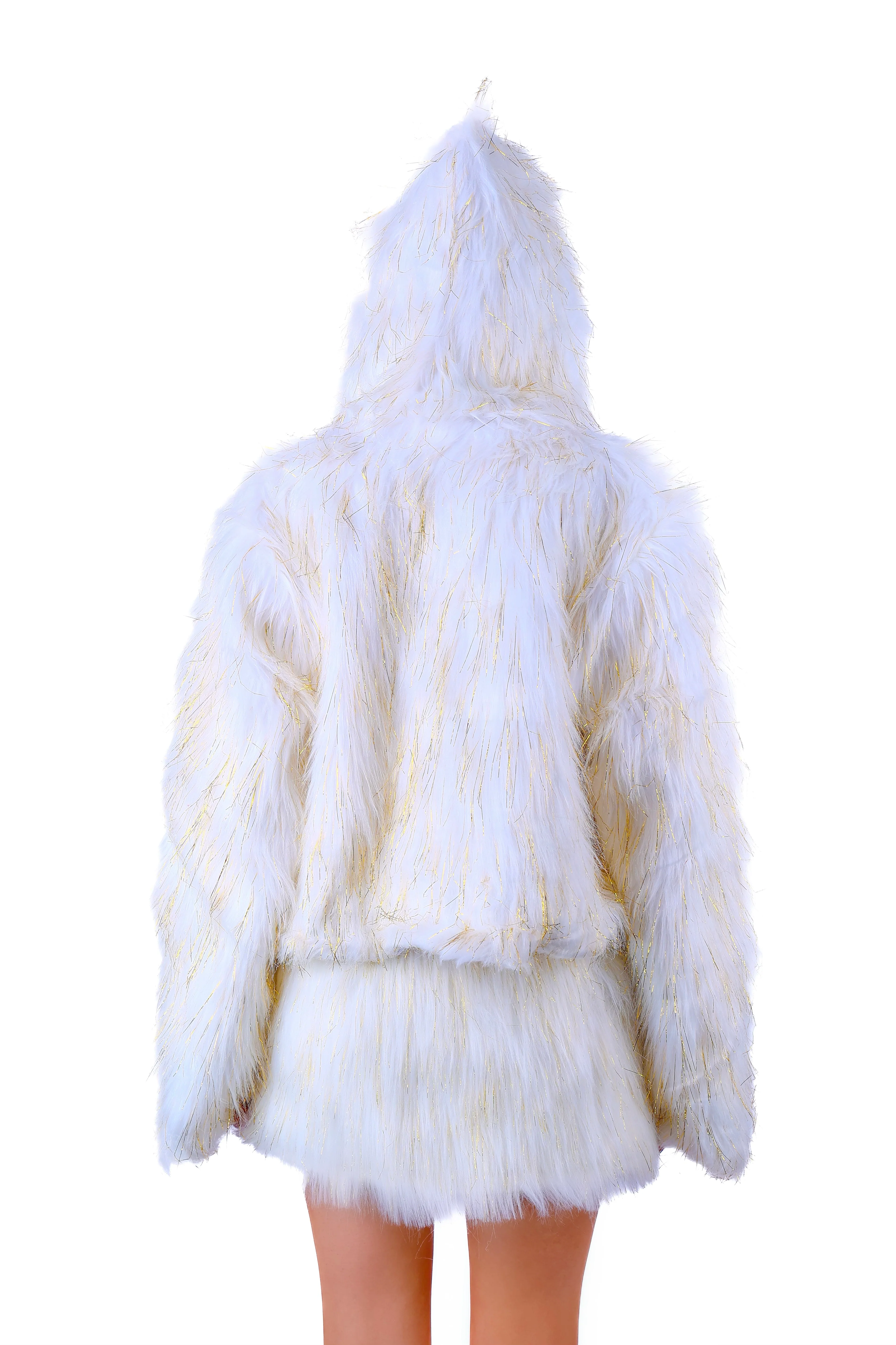FULL OUTFIT- Fuzzy Snow Shimmer (3 pcs) - Image 3