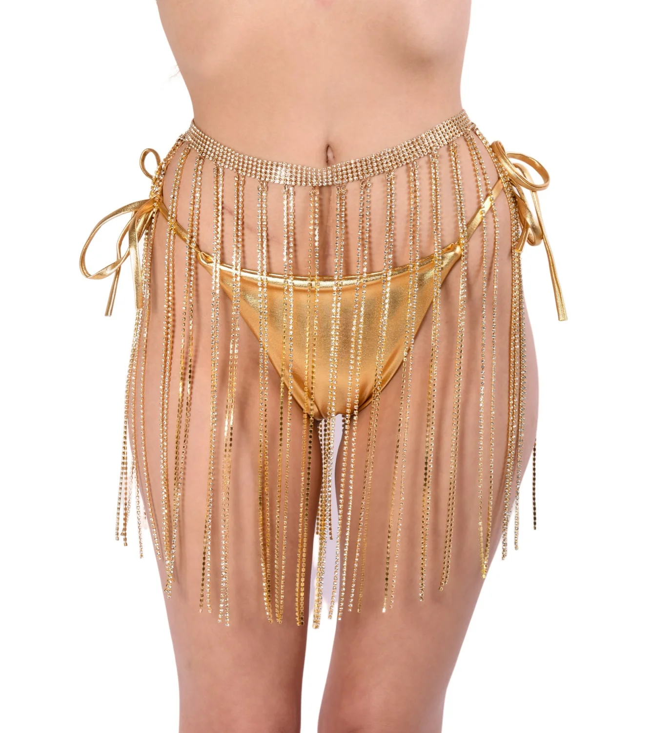 FULL OUTFIT-Gold Mermaid(Top+Bottom+Body Necklace) - Image 5