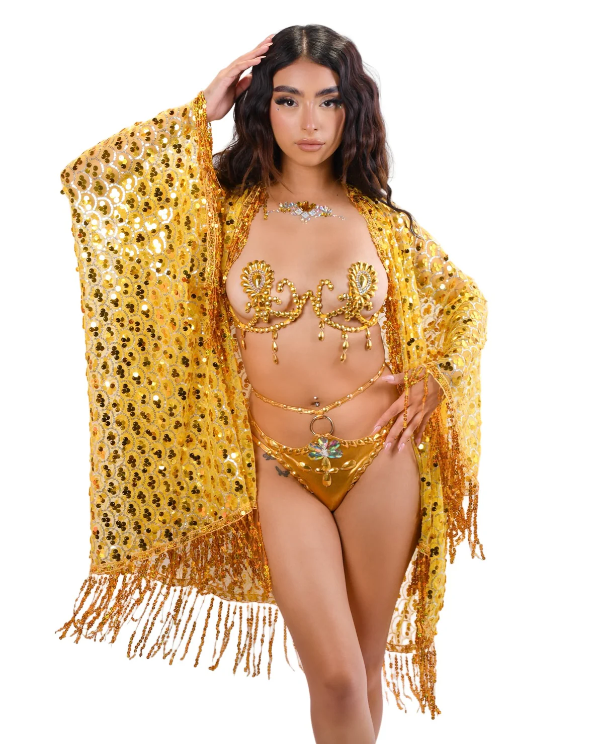 FULL OUTFIT- Goddess Of Gold (3 pcs) - Image 2