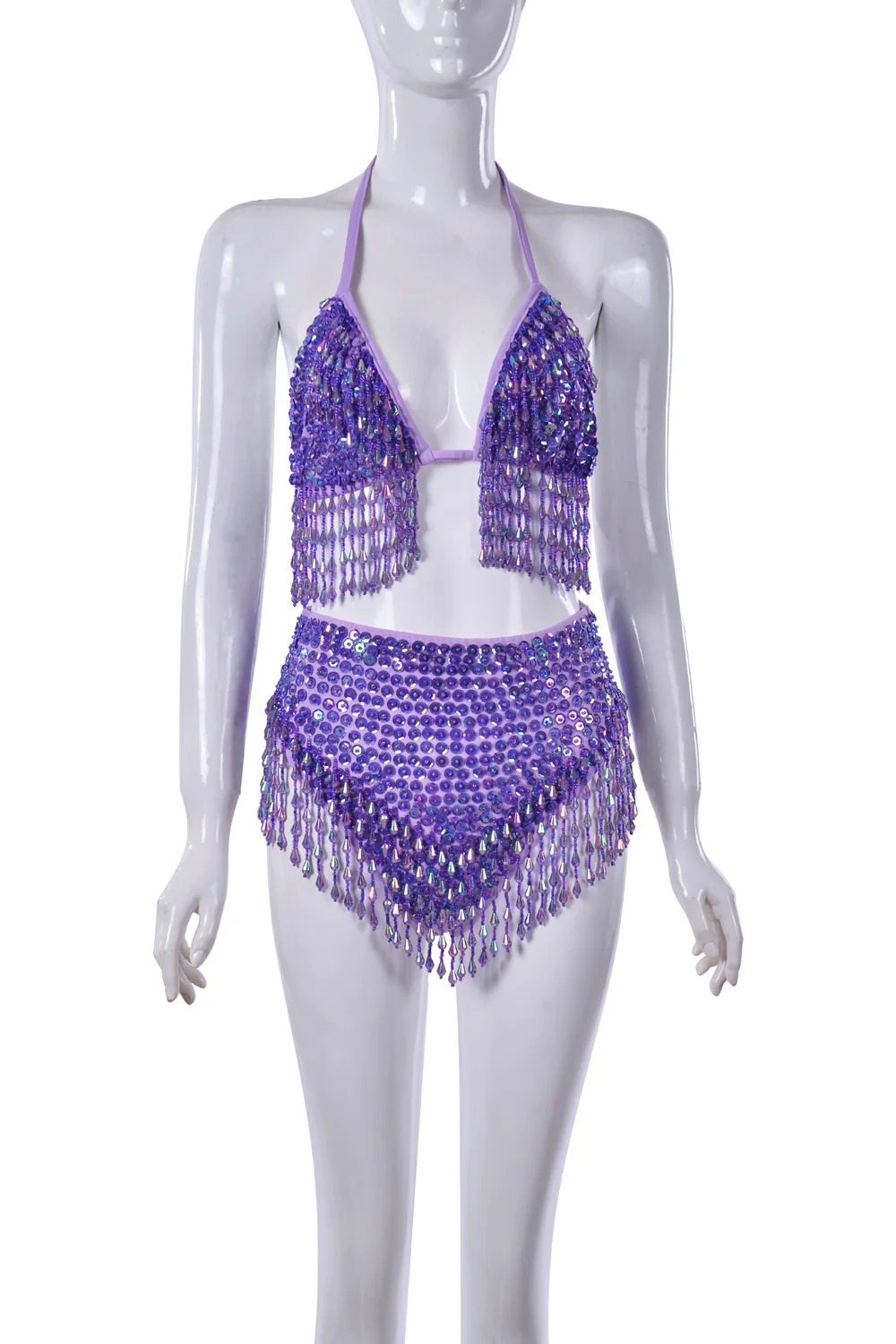 FULL OUTFIT Hand Stitched Set- Violet Dreams - Image 5