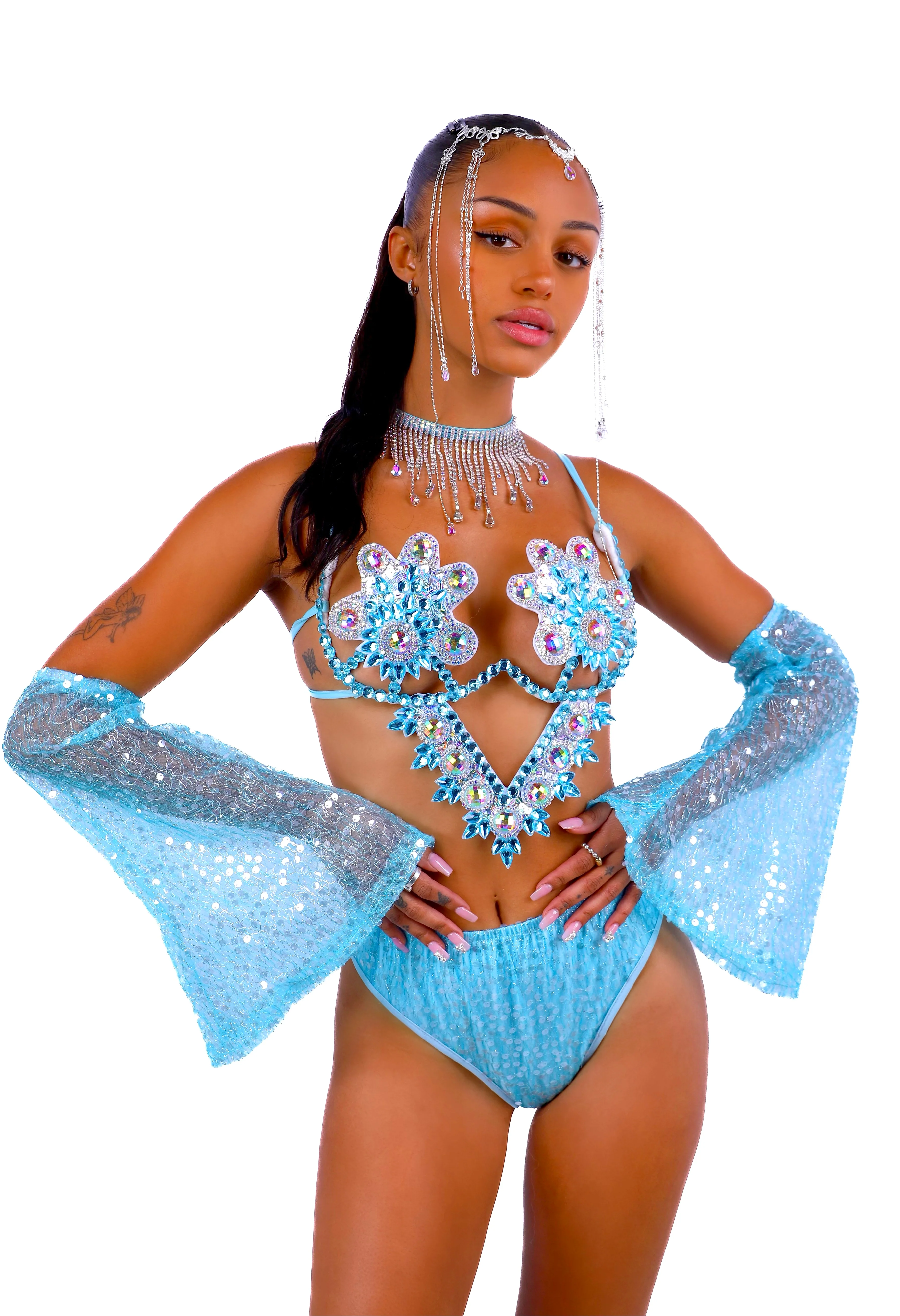 FULL OUTFIT- Snowflake Princess (5 pcs) - Image 2