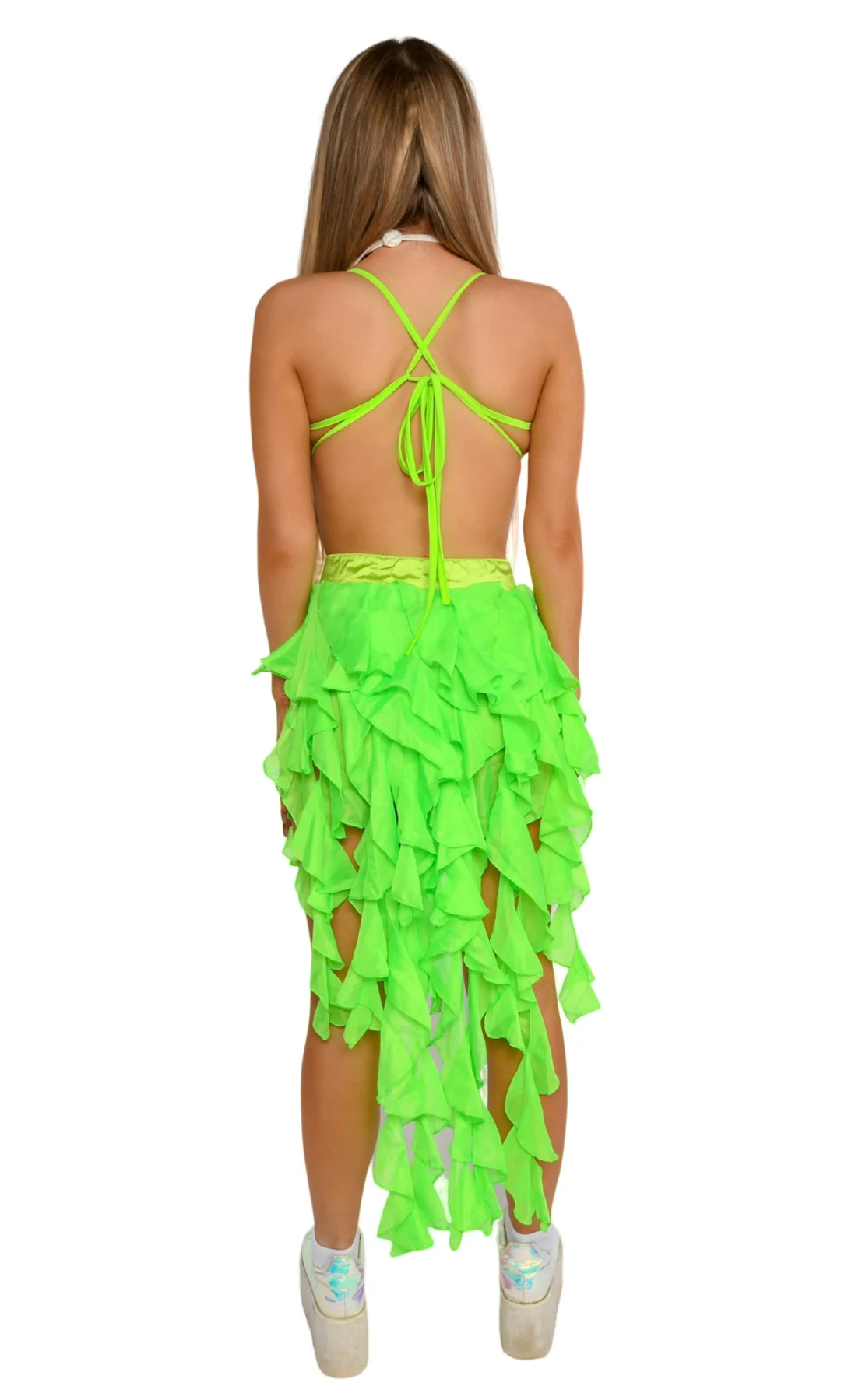 FULL OUTFIT- Neon Lotus Princess - Image 3