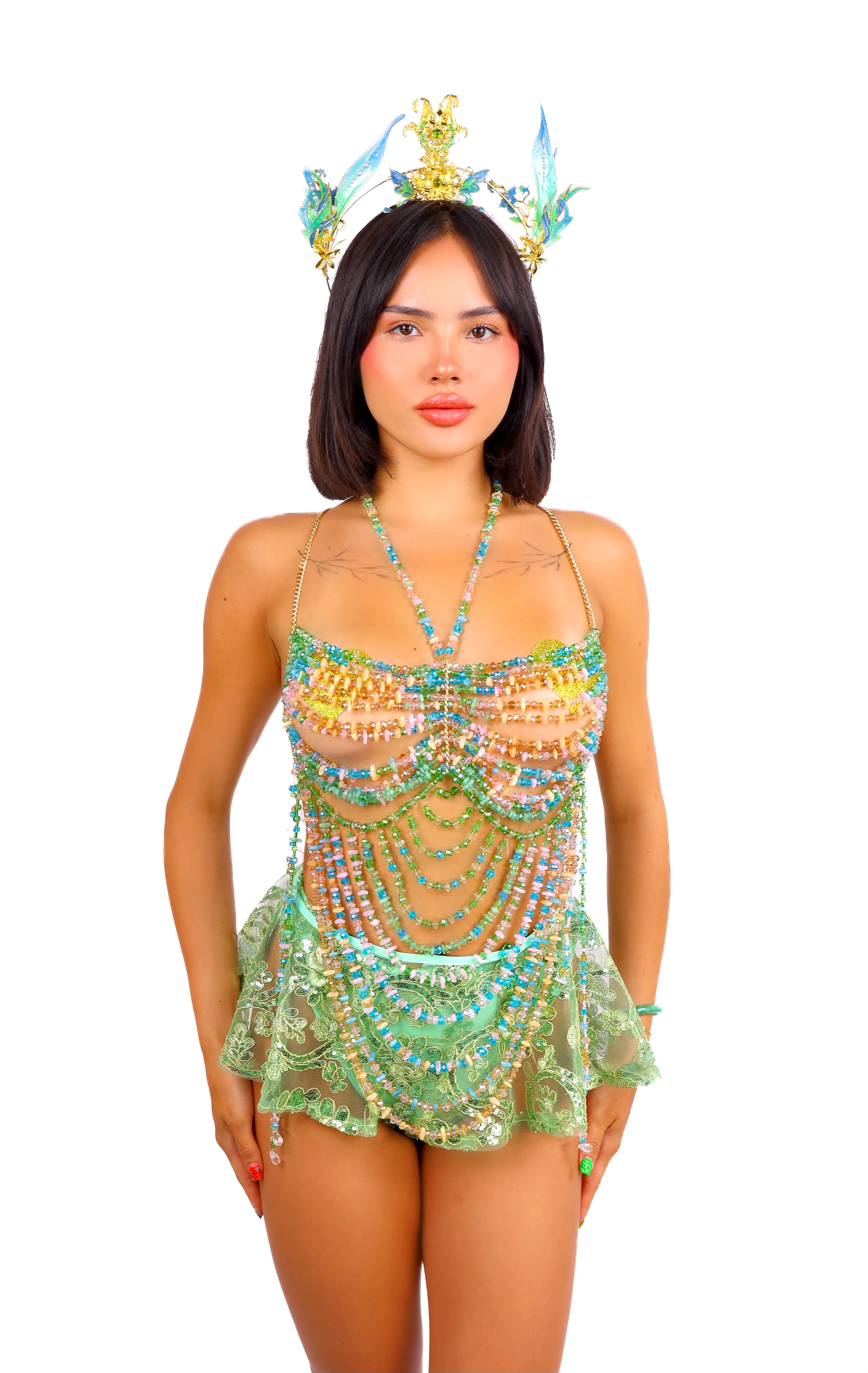 FULL OUTFIT- Garden Nymph Genesis (4 pcs) - Image 3