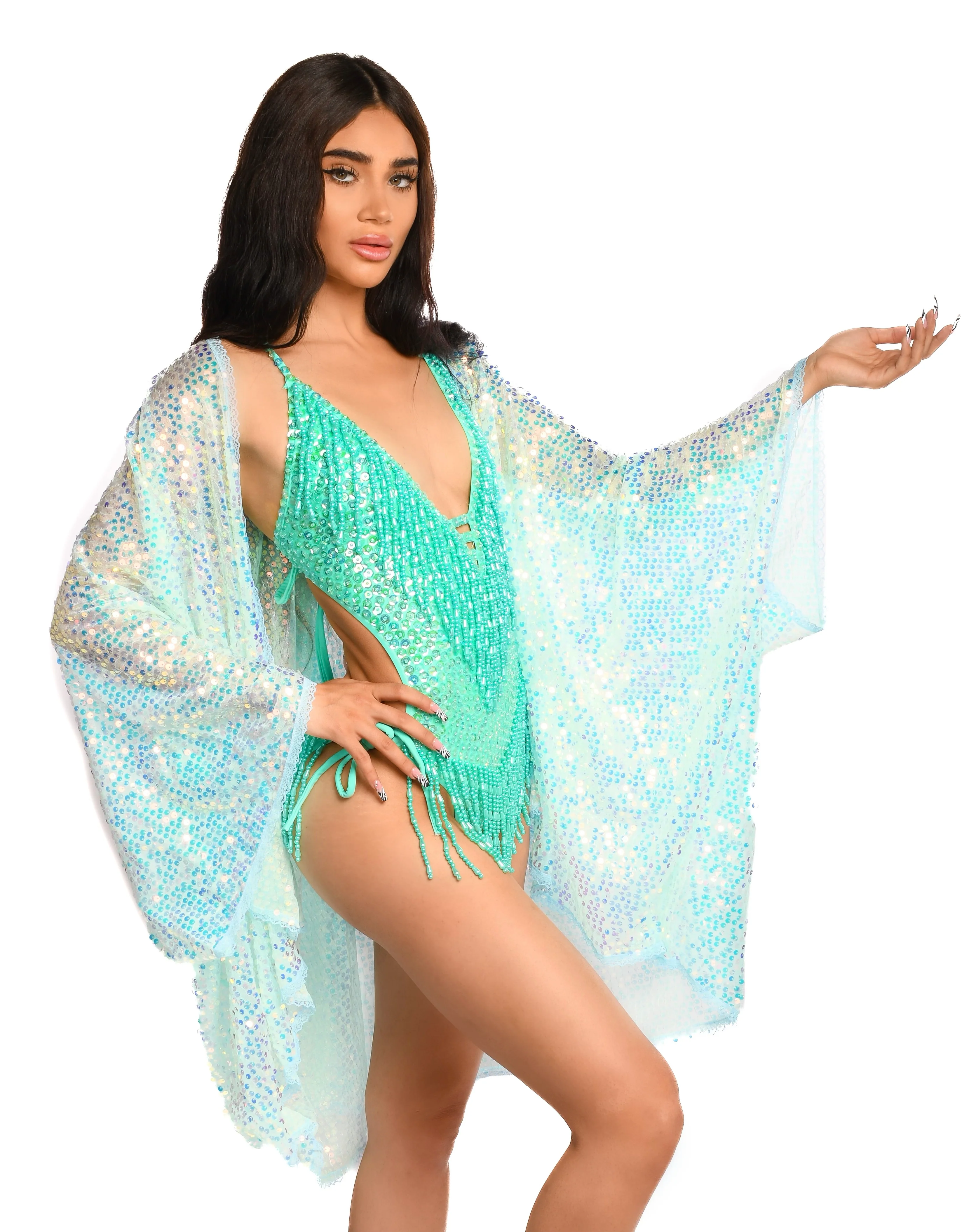 FULL OUTFIT- Turquoise Aura - Image 2
