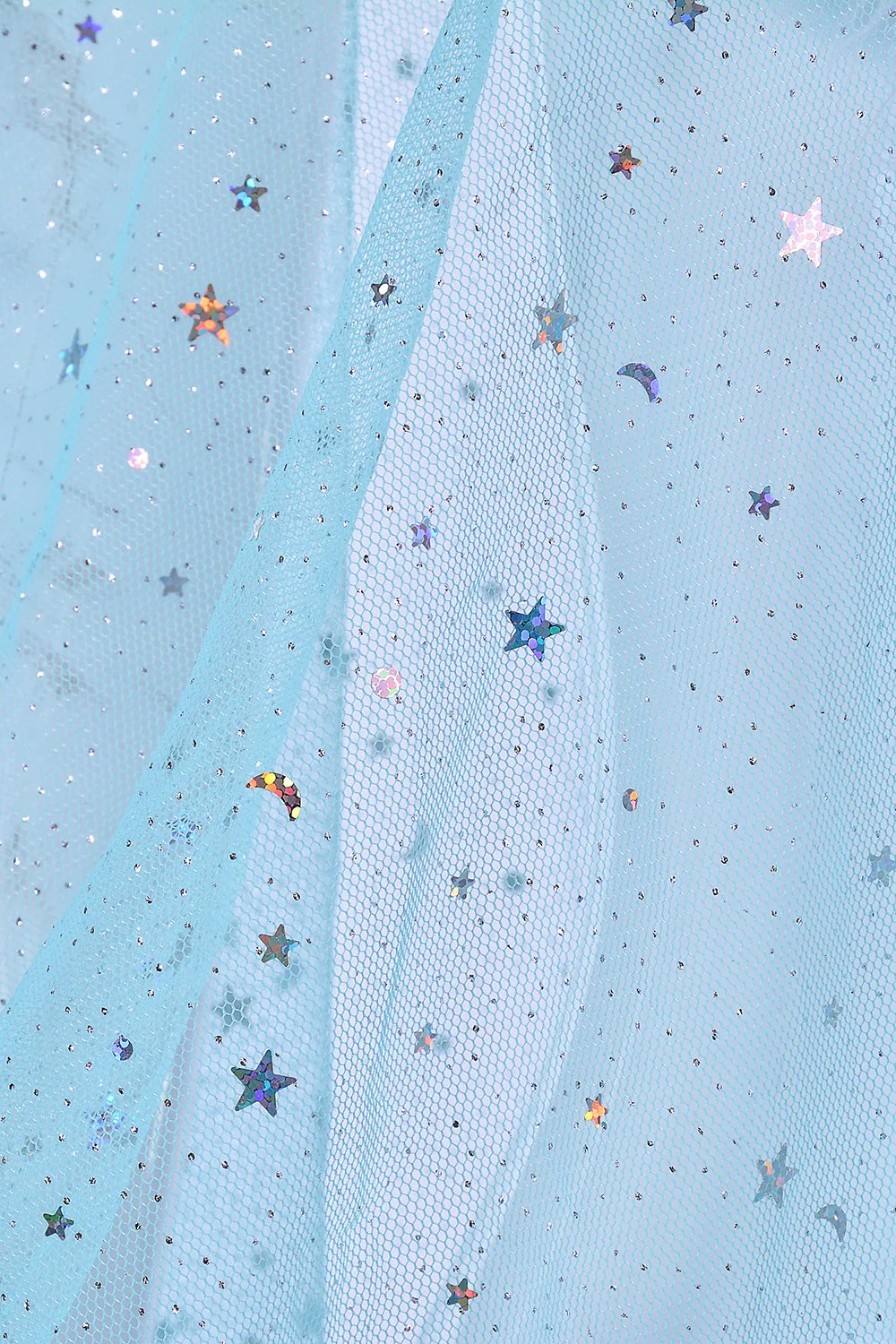 Fuzzy Kimono - Baby Blue - Image 5
