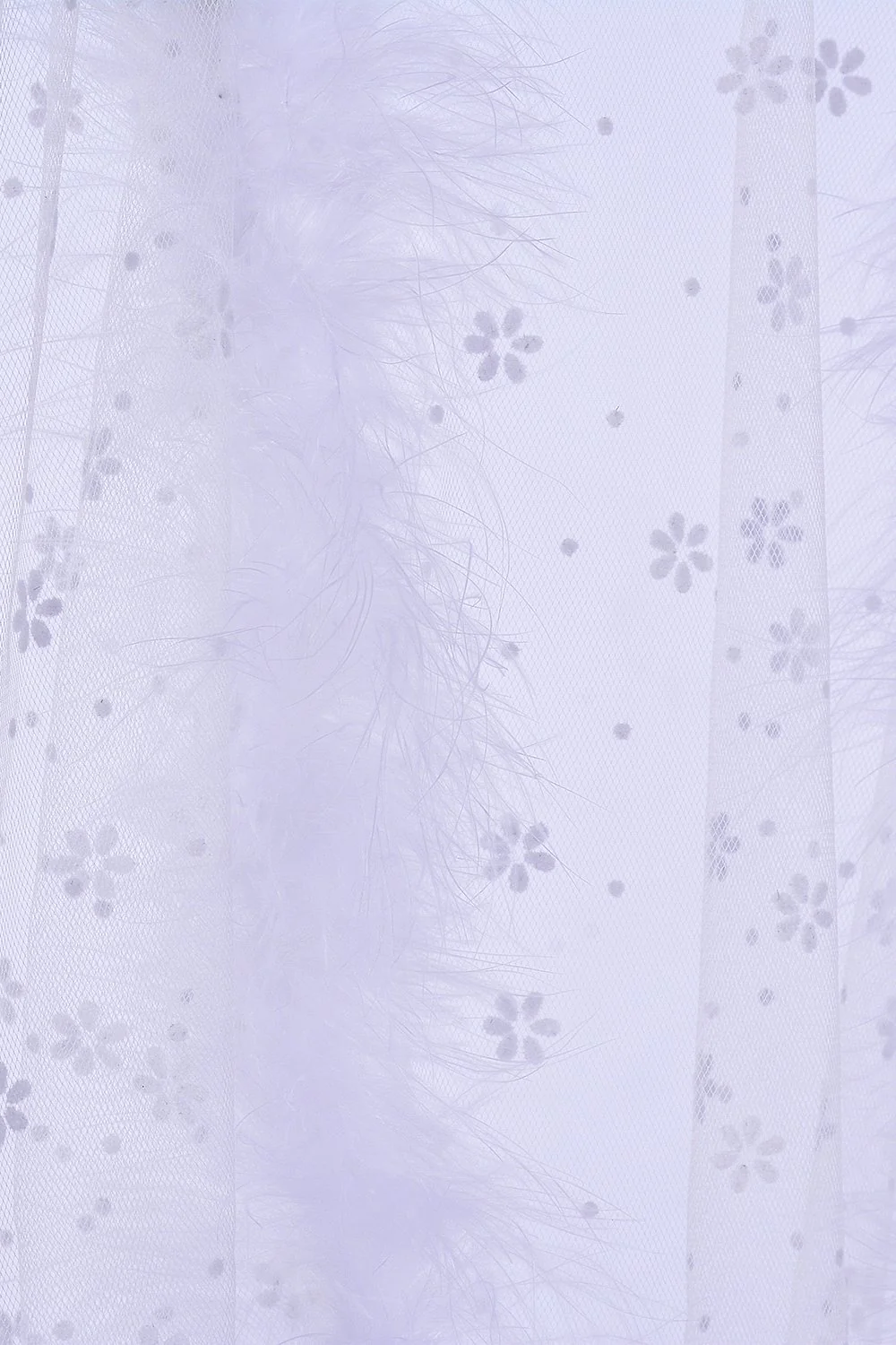 Fuzzy Kimono - White Blossom - Image 9