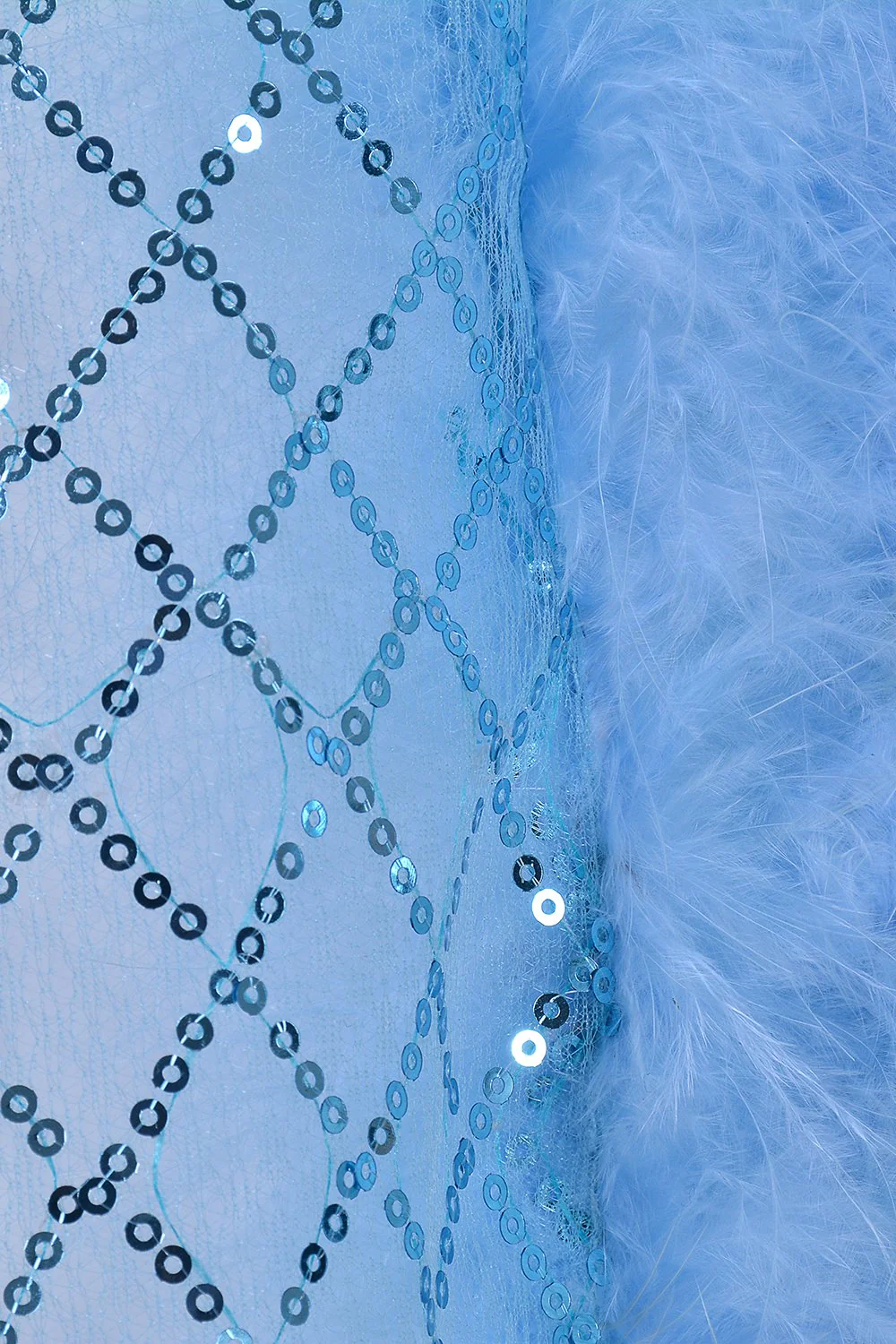 Fuzzy Kimono - Cotton Candy Blue - Image 8