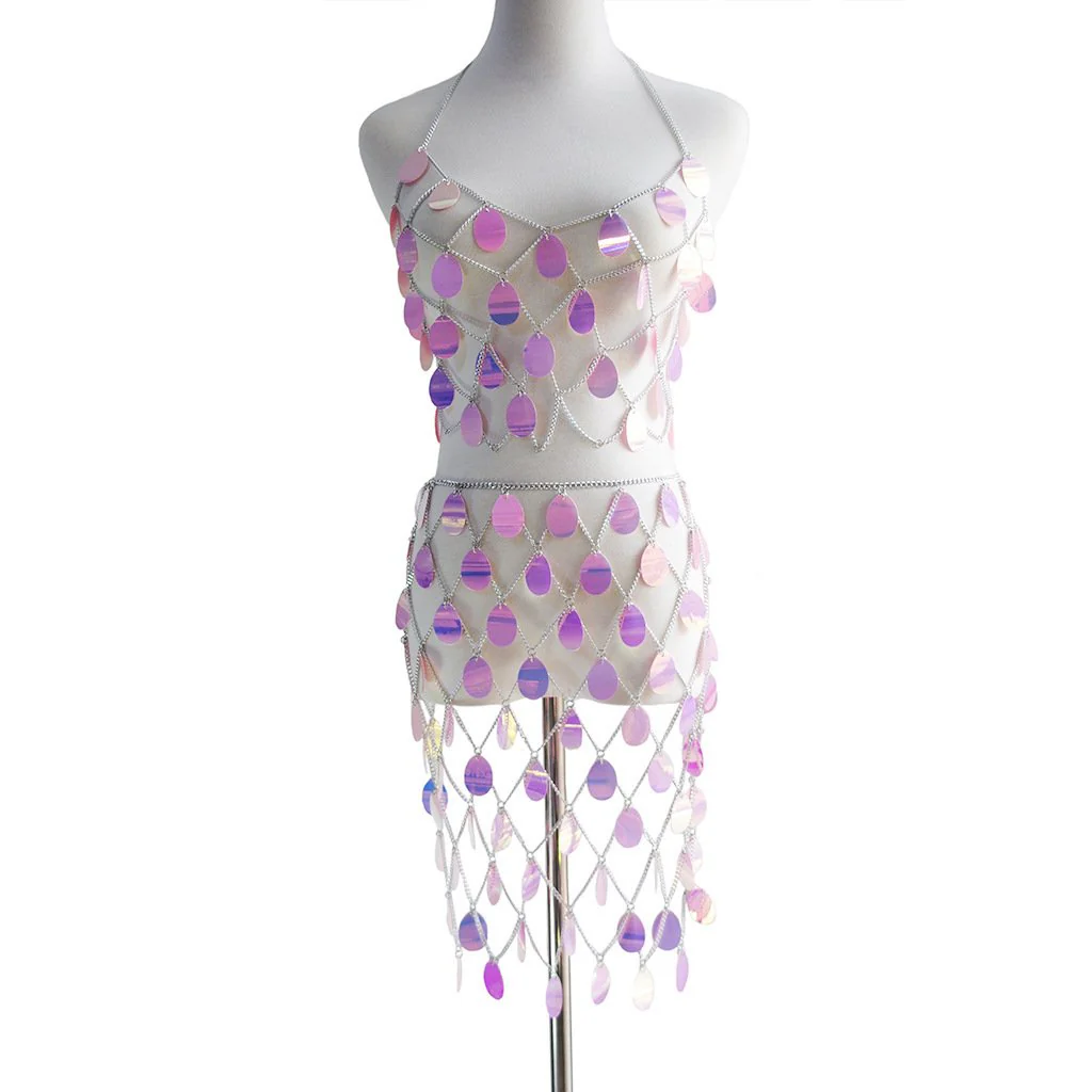 Goddess Crystal Tears Set (Top + Skirt) - Image 6