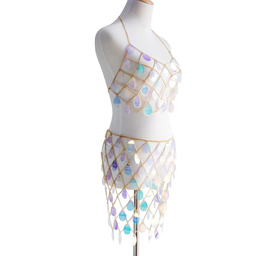 Goddess Crystal Tears Set (Top + Skirt) - Image 9