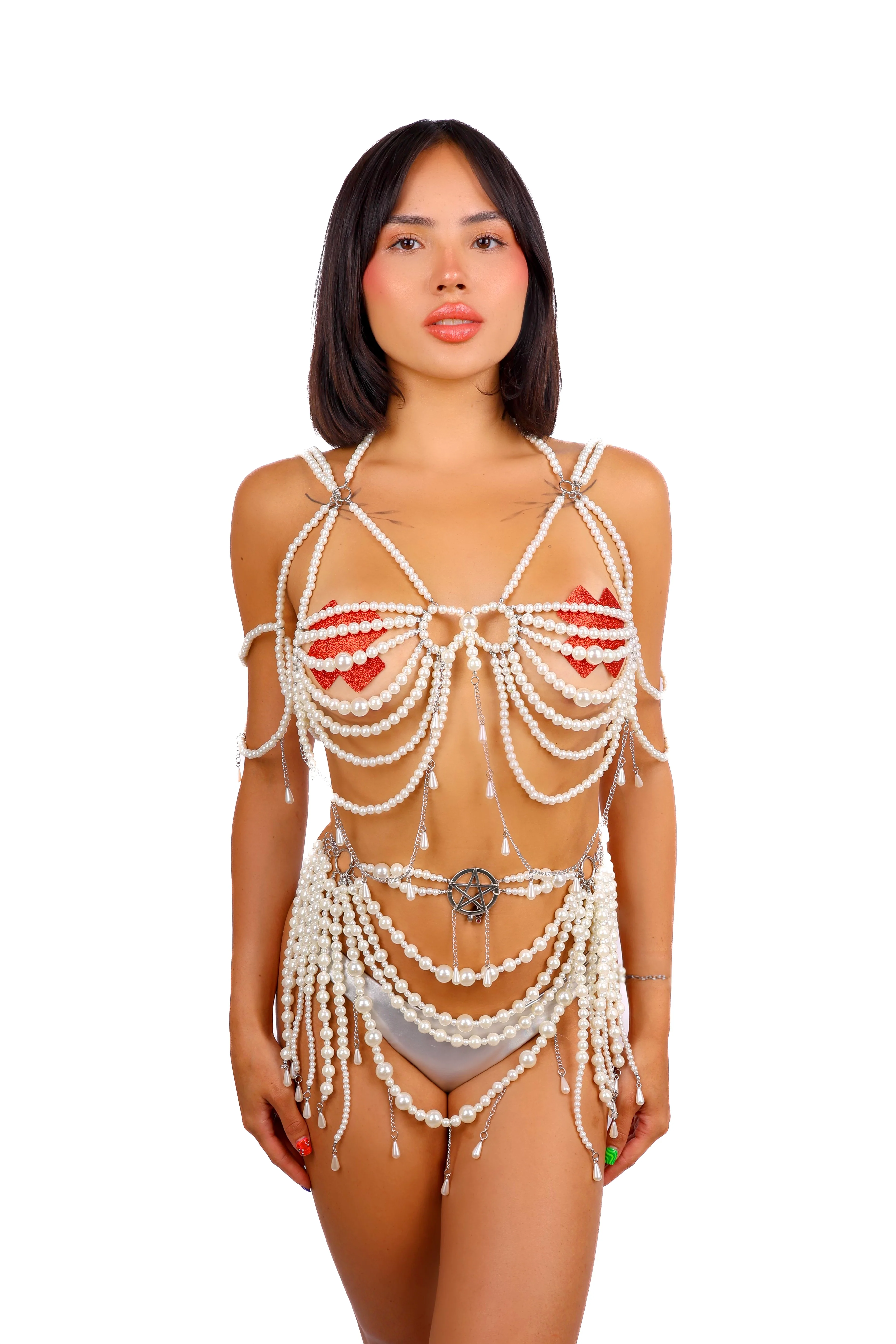 Pearl Ritual Jewelry Belt - Image 2