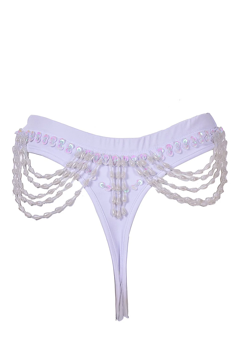 Hand Stitched Sequin Cheeky Bottoms- Techno Doll - Image 3