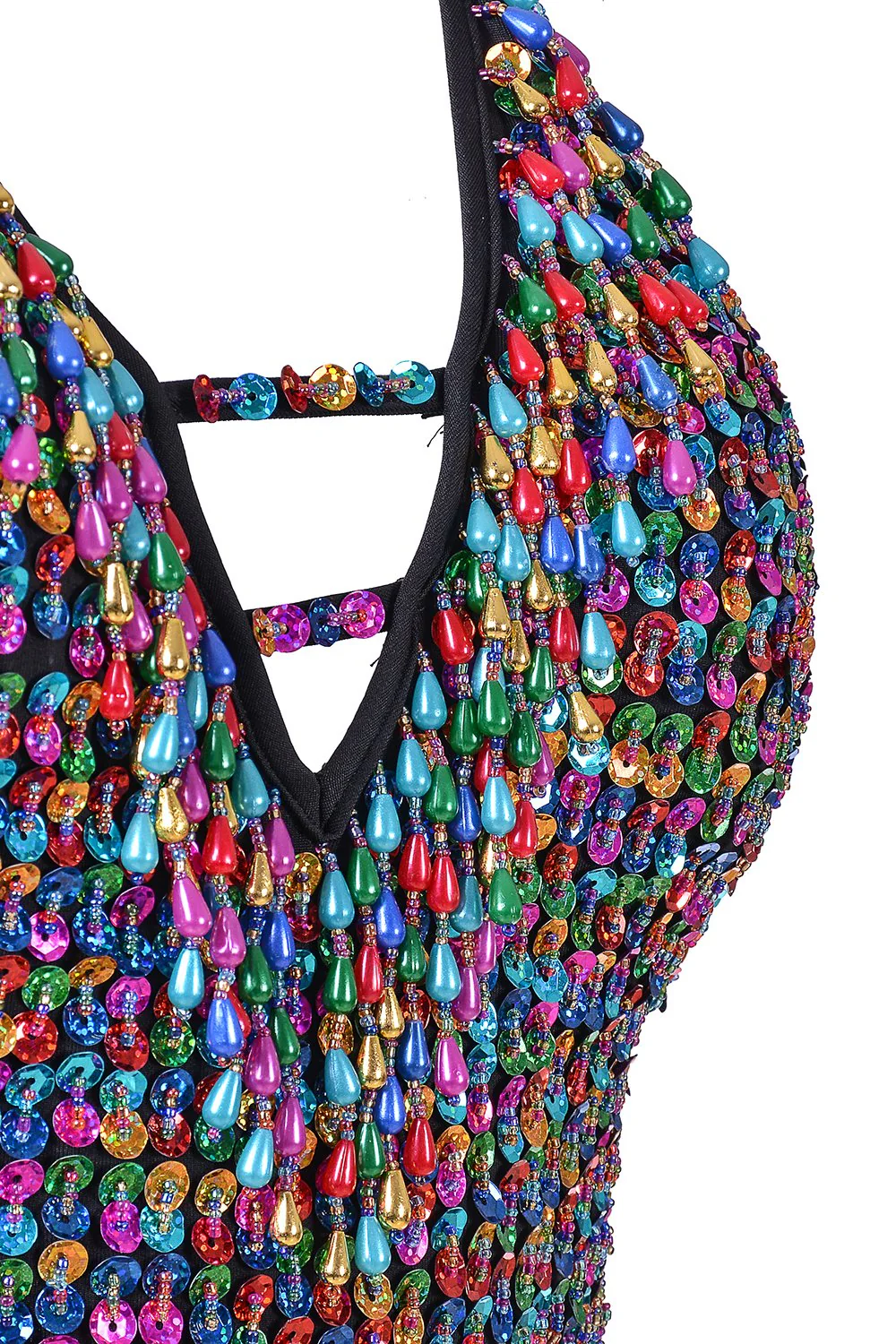 Hand Stitched Sequin Bodysuit- Lucky Charms - Image 8