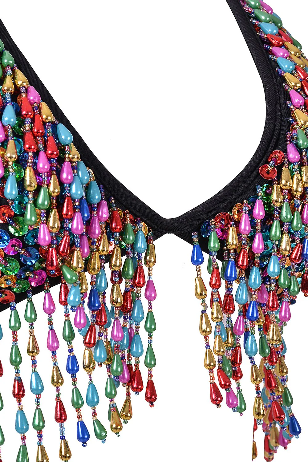 Hand Stitched Sequin Bra Top - Lucky Charms - Image 5