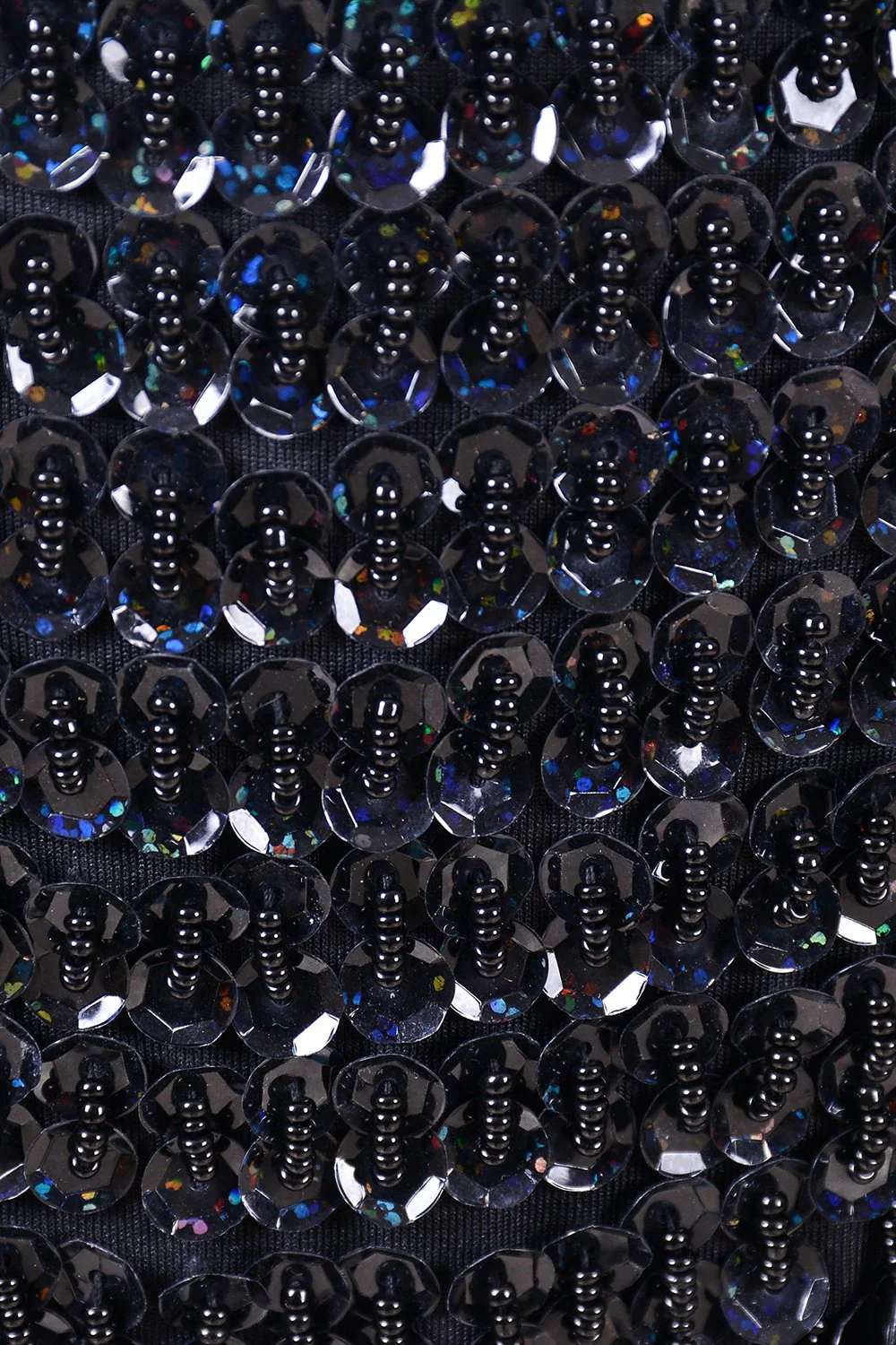 Hand Stitched Sequin Bra Top- Midnight - Image 5