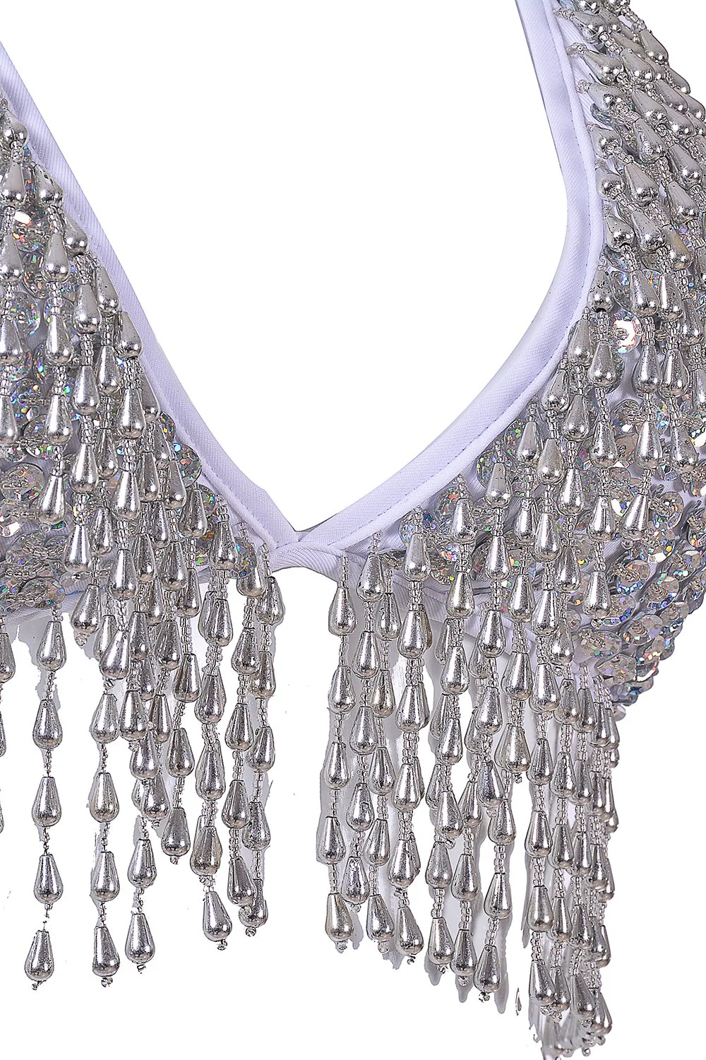 Hand Stitched Sequin Bra Top - Moonlight - Image 8