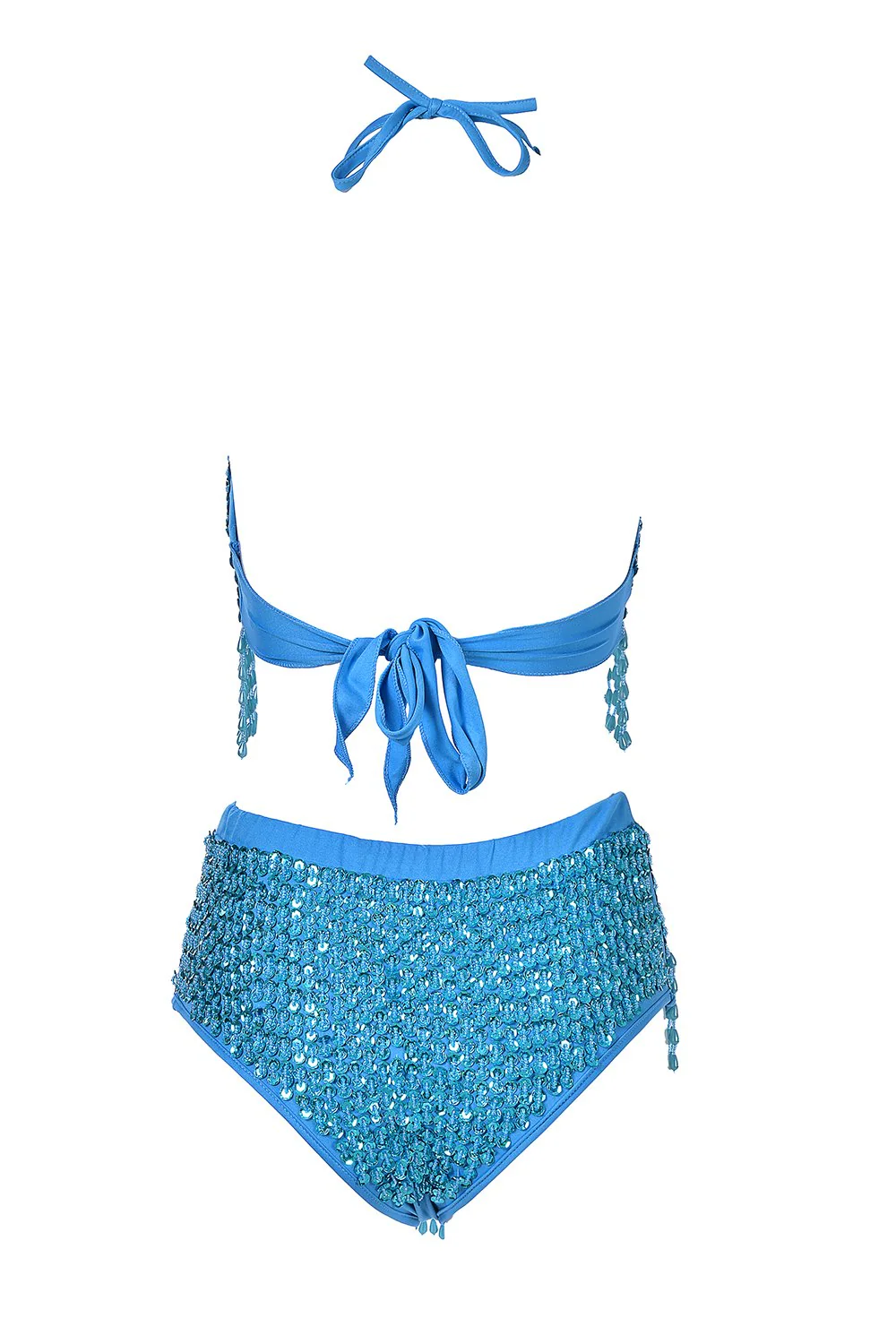 Hand Stitched Sequin Set- Pixie Blue - Image 4