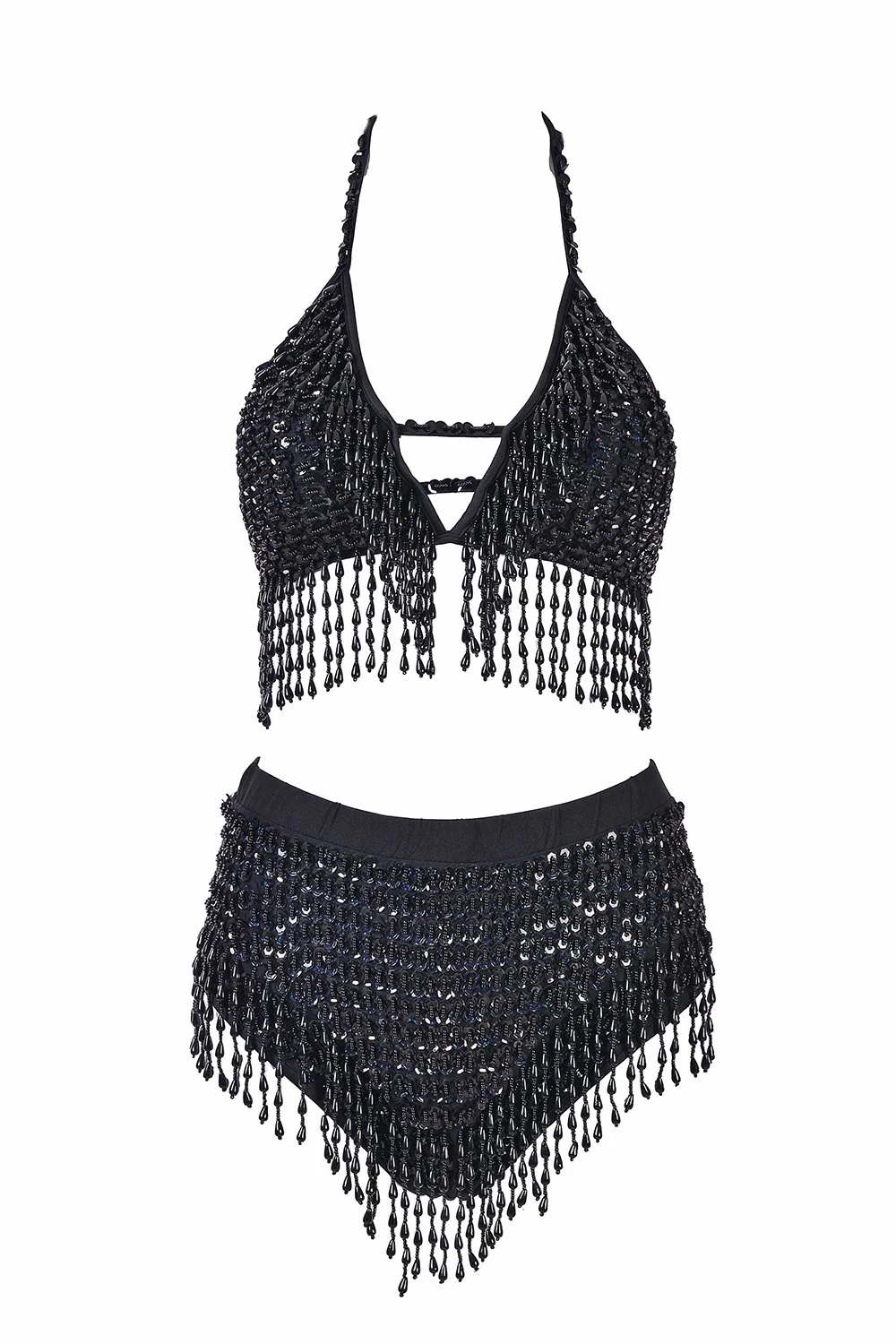Hand Stitched Sequin Set- Midnight - Image 3