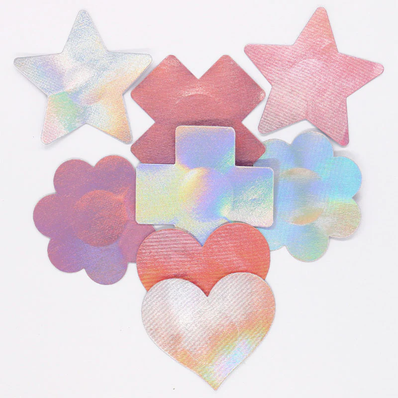Holographic Cross Pasties - Image 4