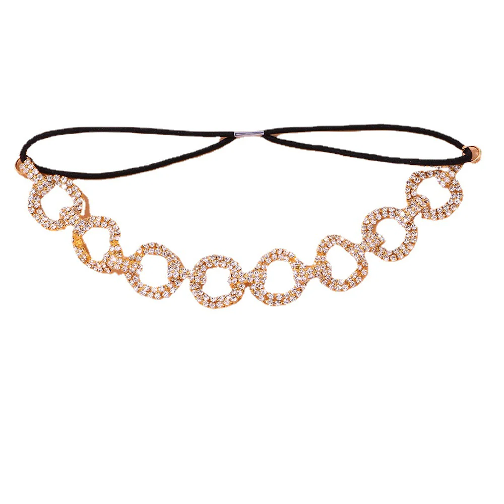Hoop Rhinestone Leg Wrap Leg Chains - Image 5