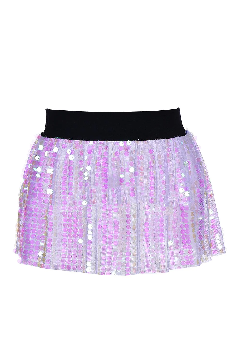 Iridescent Mini Sequin Skirt - Image 3
