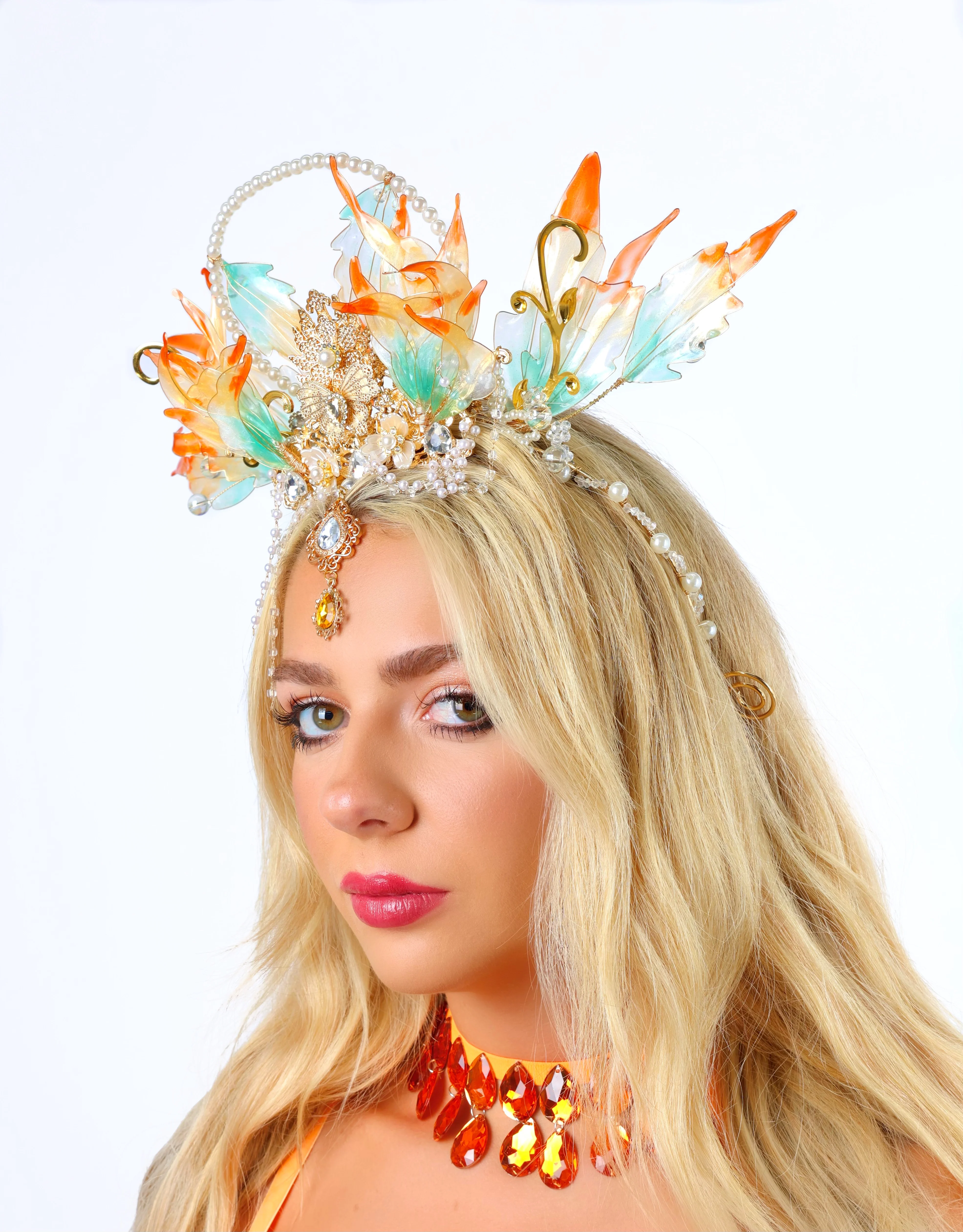 Fire Genesis Goddess Head Piece - Image 2