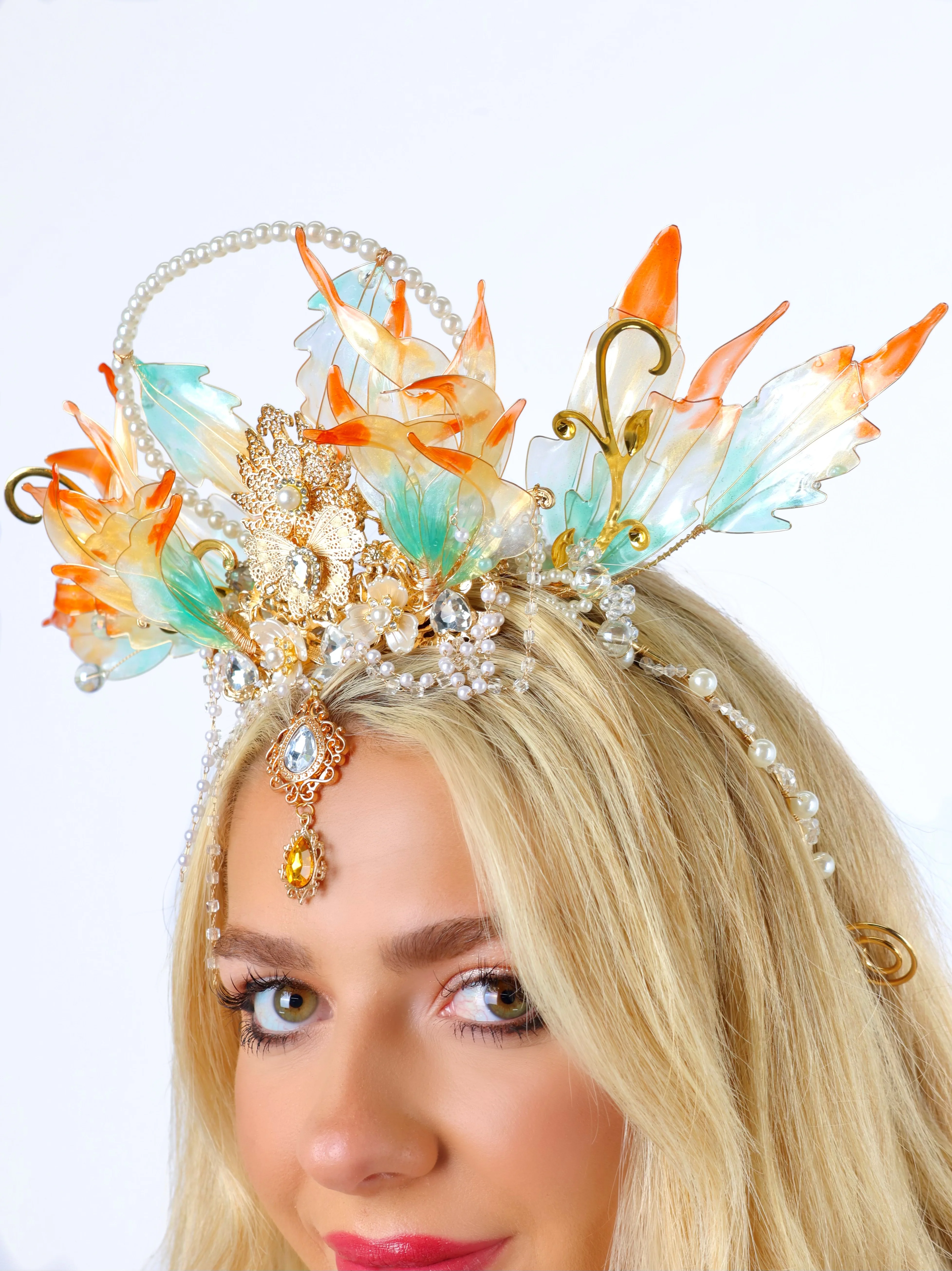 Fire Genesis Goddess Head Piece - Image 3
