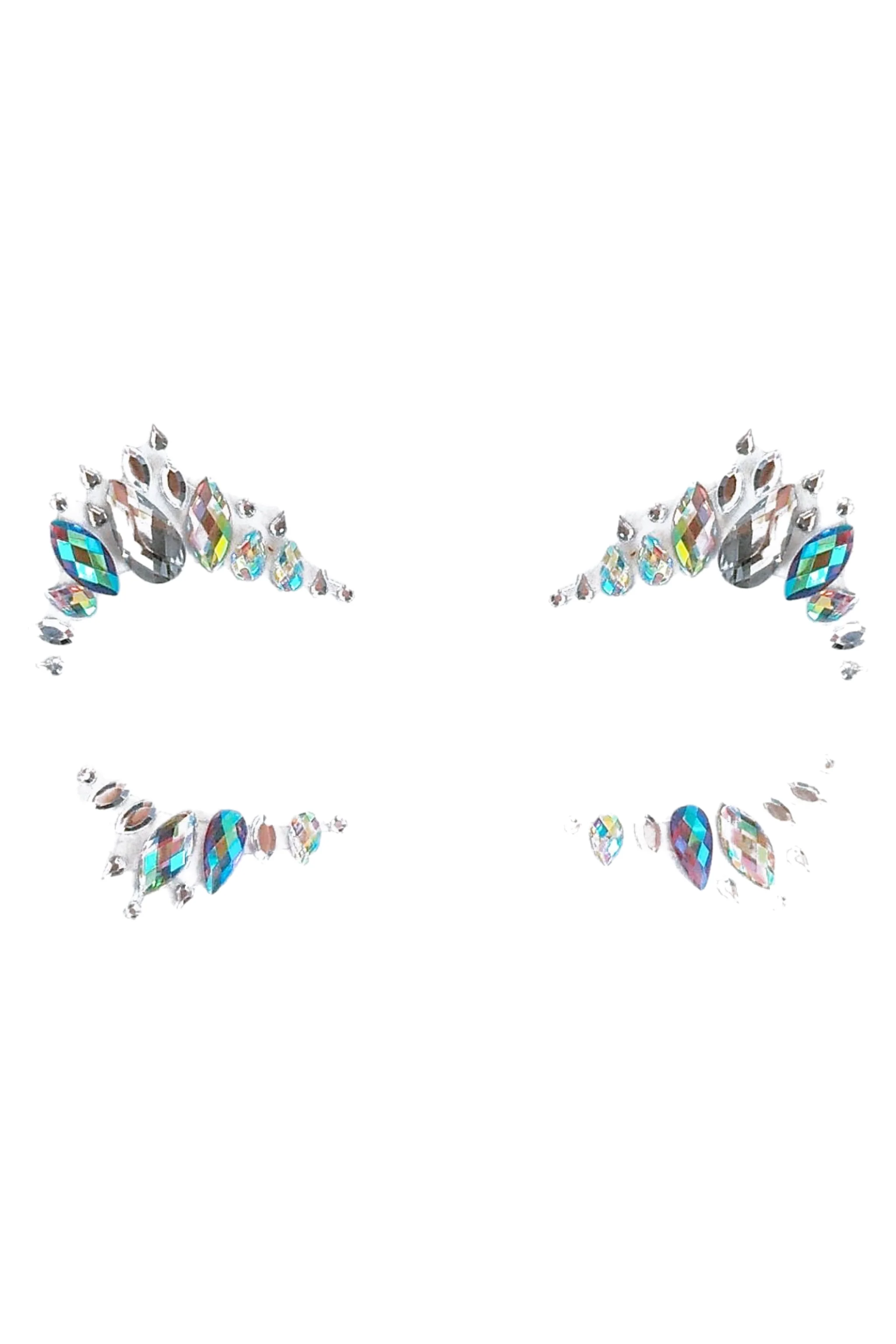 Kawaii Beach Rhinestone Crystal Face Jewels