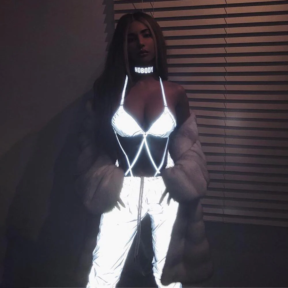 Light Reflective Rave Bodysuit - Image 4