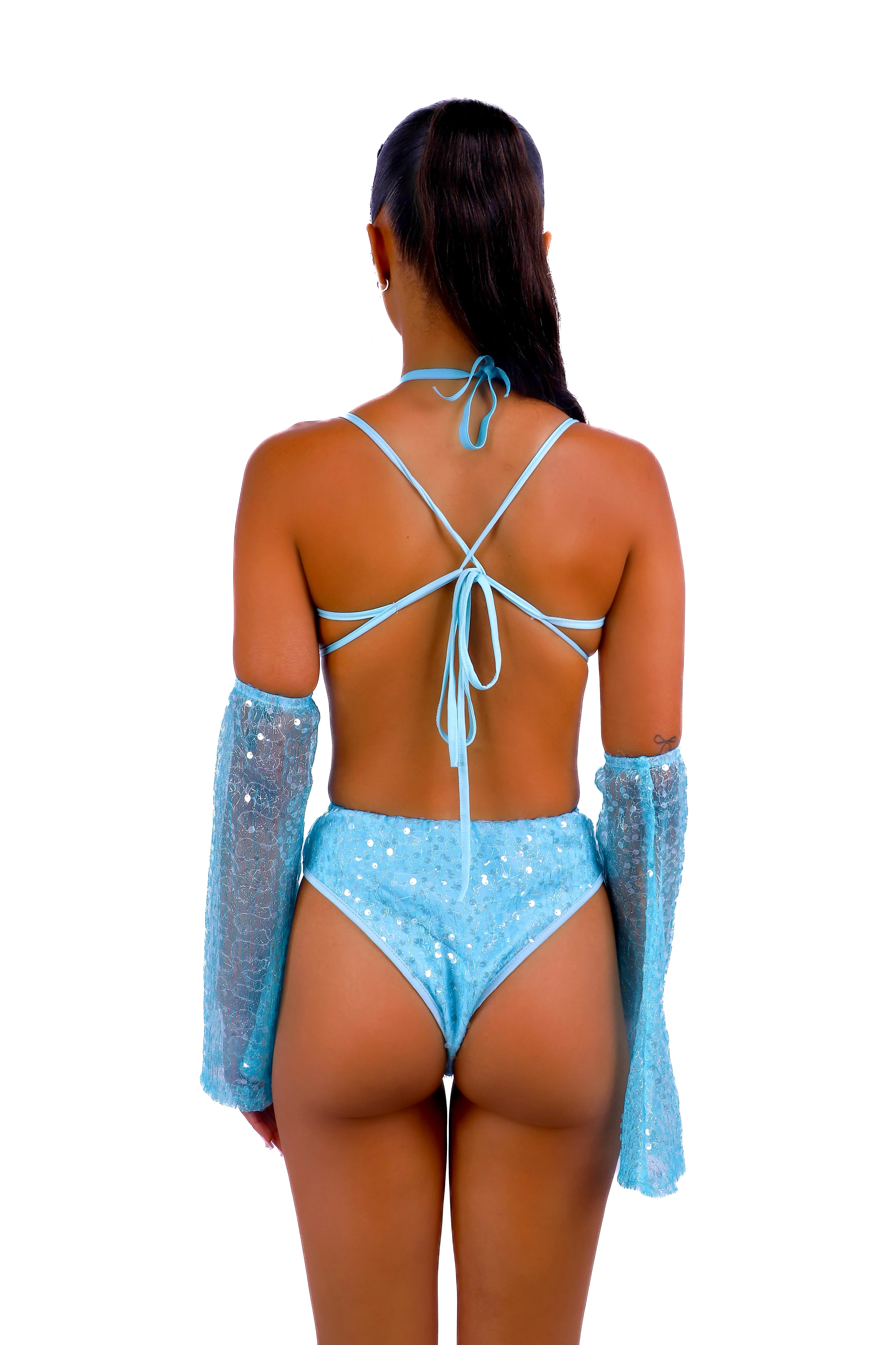 Snowflake Carnival Bra Top - Image 4
