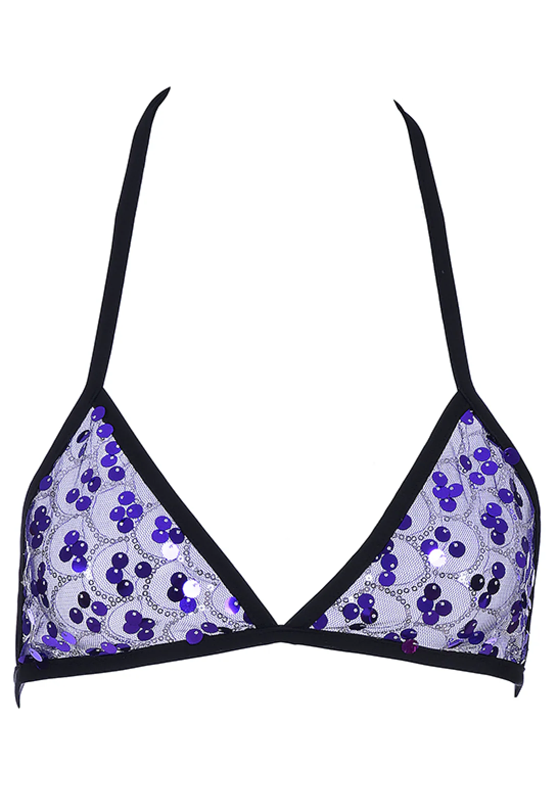 Lilac Sequin Triangle Top - Image 3