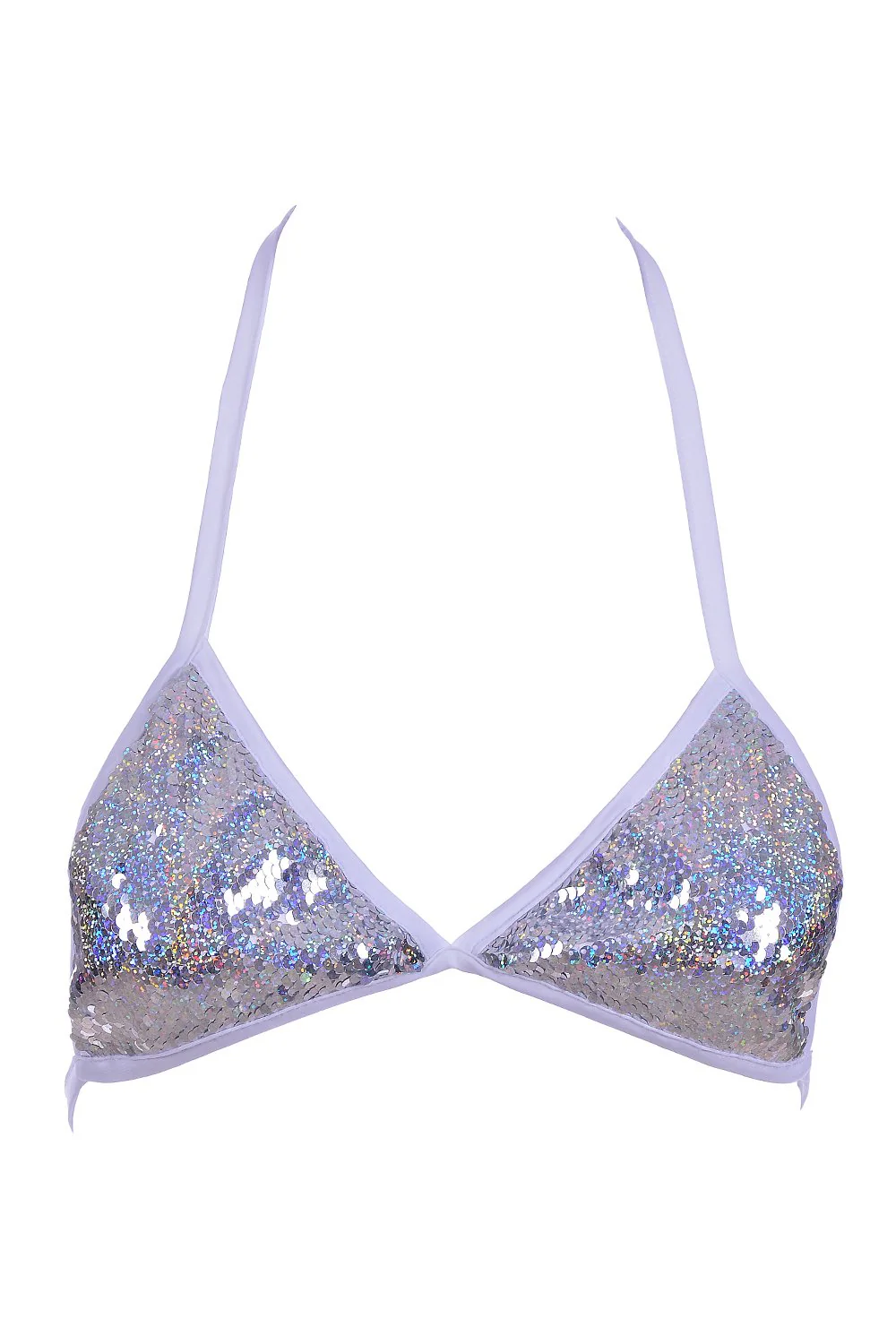 Star Shimmer Sequin Triangle Top - Image 5