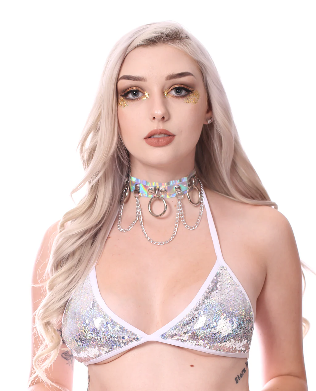 Star Shimmer Sequin Triangle Top - Image 6