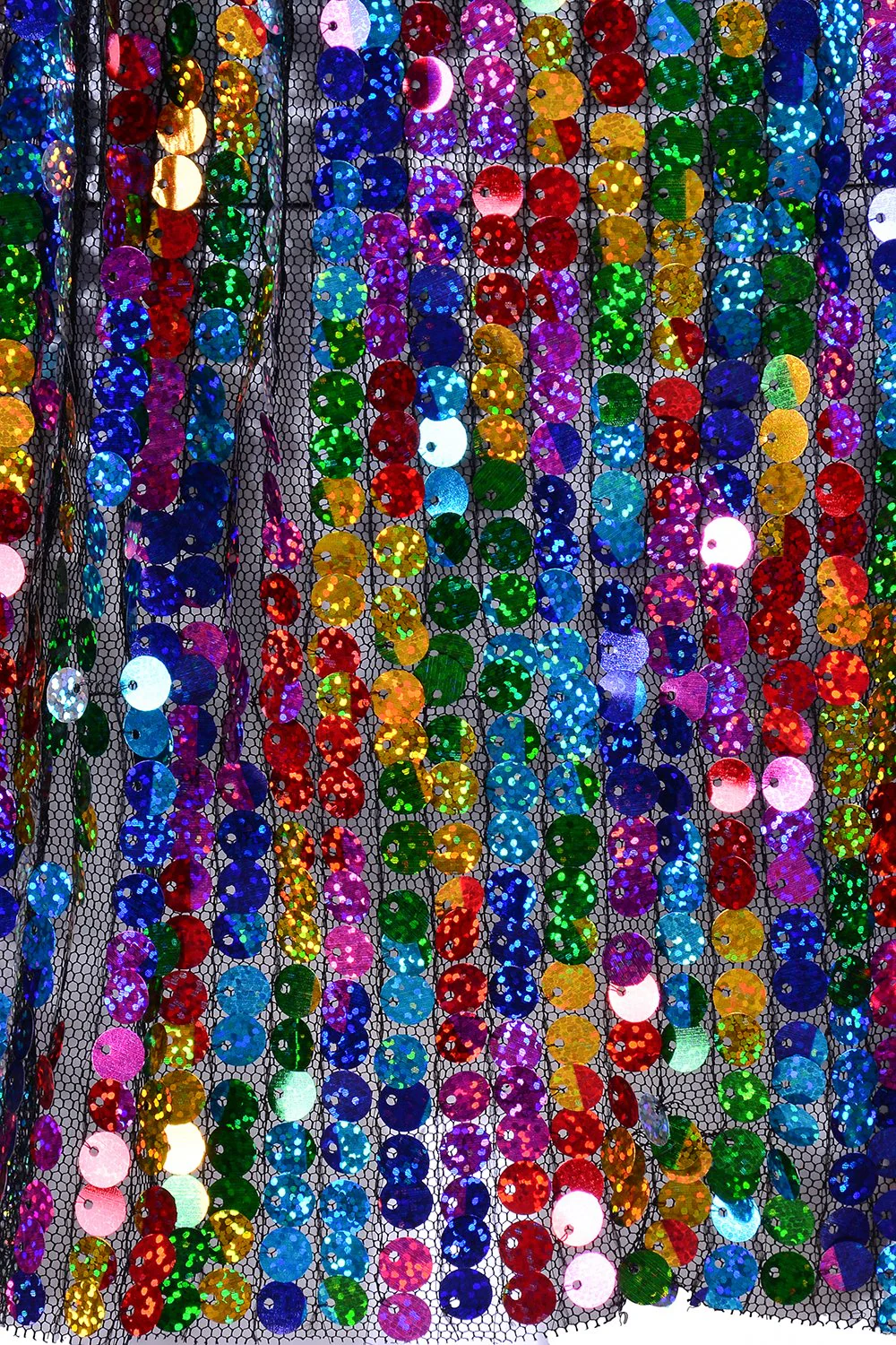 Mini Sequin Skirt - Rainbow - Image 3