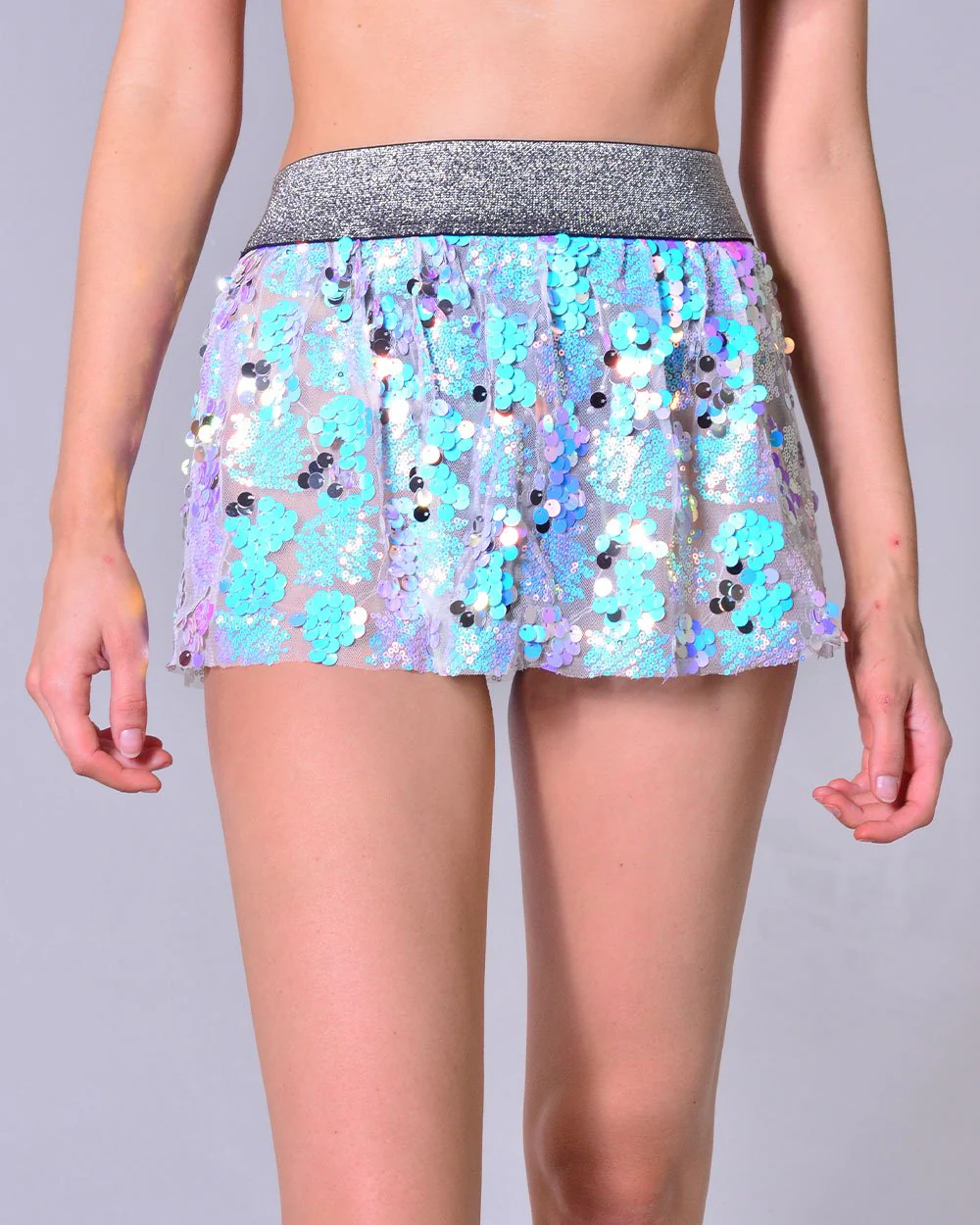 Mini Sequin Skirt - Sparkle Galaxy - Image 4