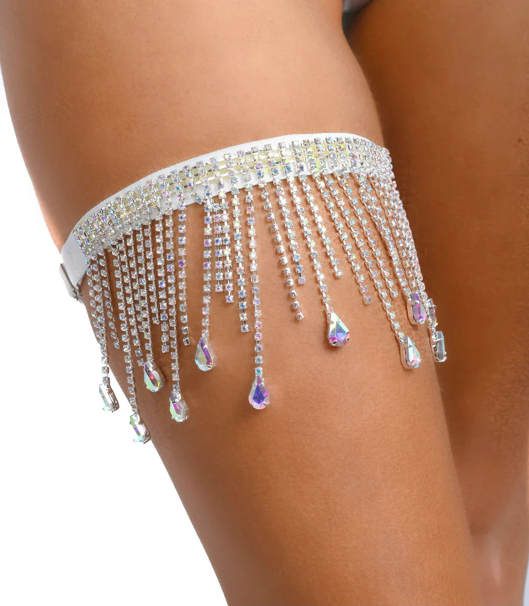 AB Rhinestone Leg Wrap - Image 9
