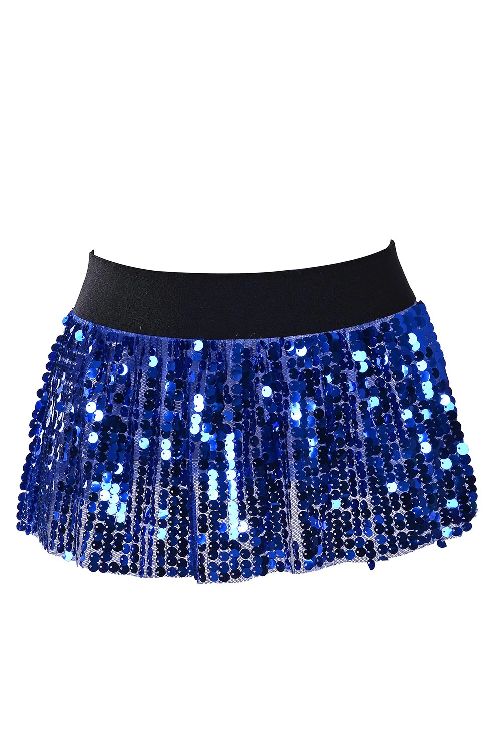 Ocean Blue Sequin Set (Top & Skirt) - Image 7