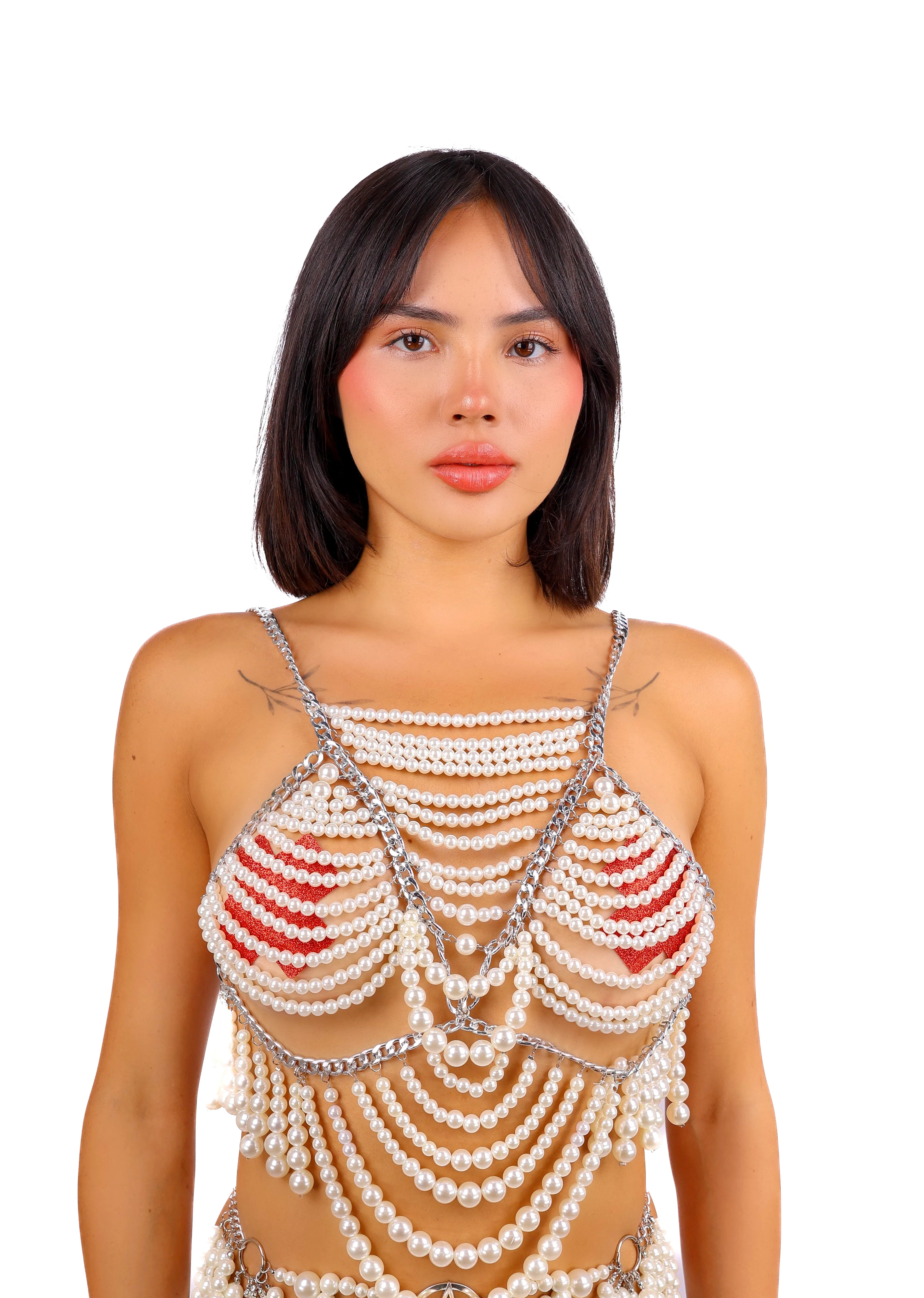 Pearl Opulence Jewelry Top