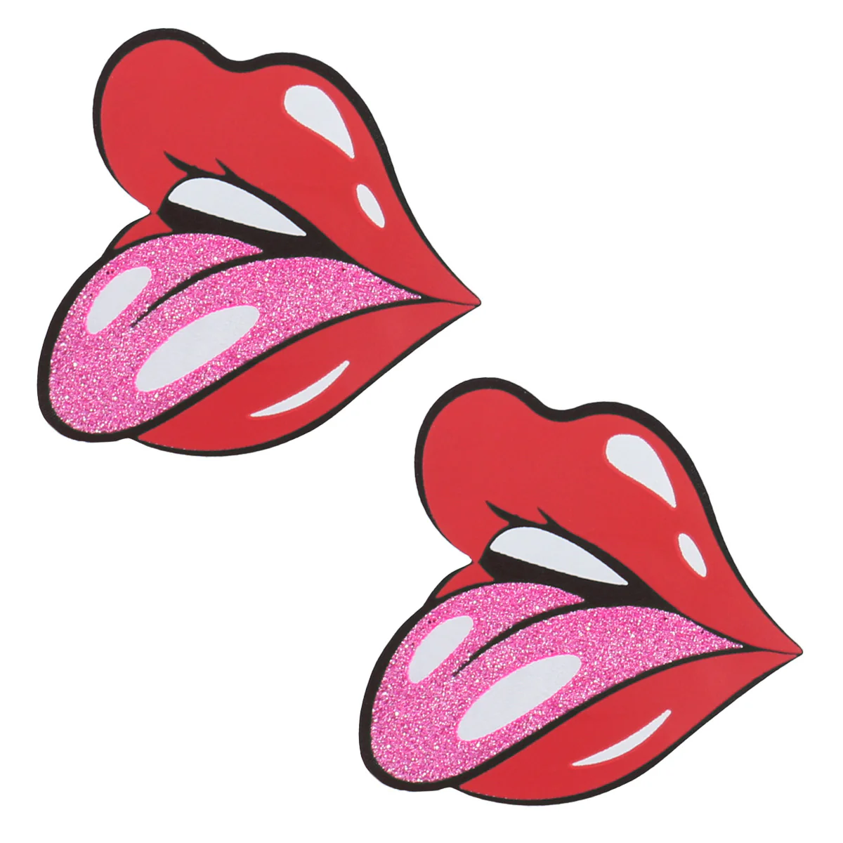 Pink Tongue Out Pasties