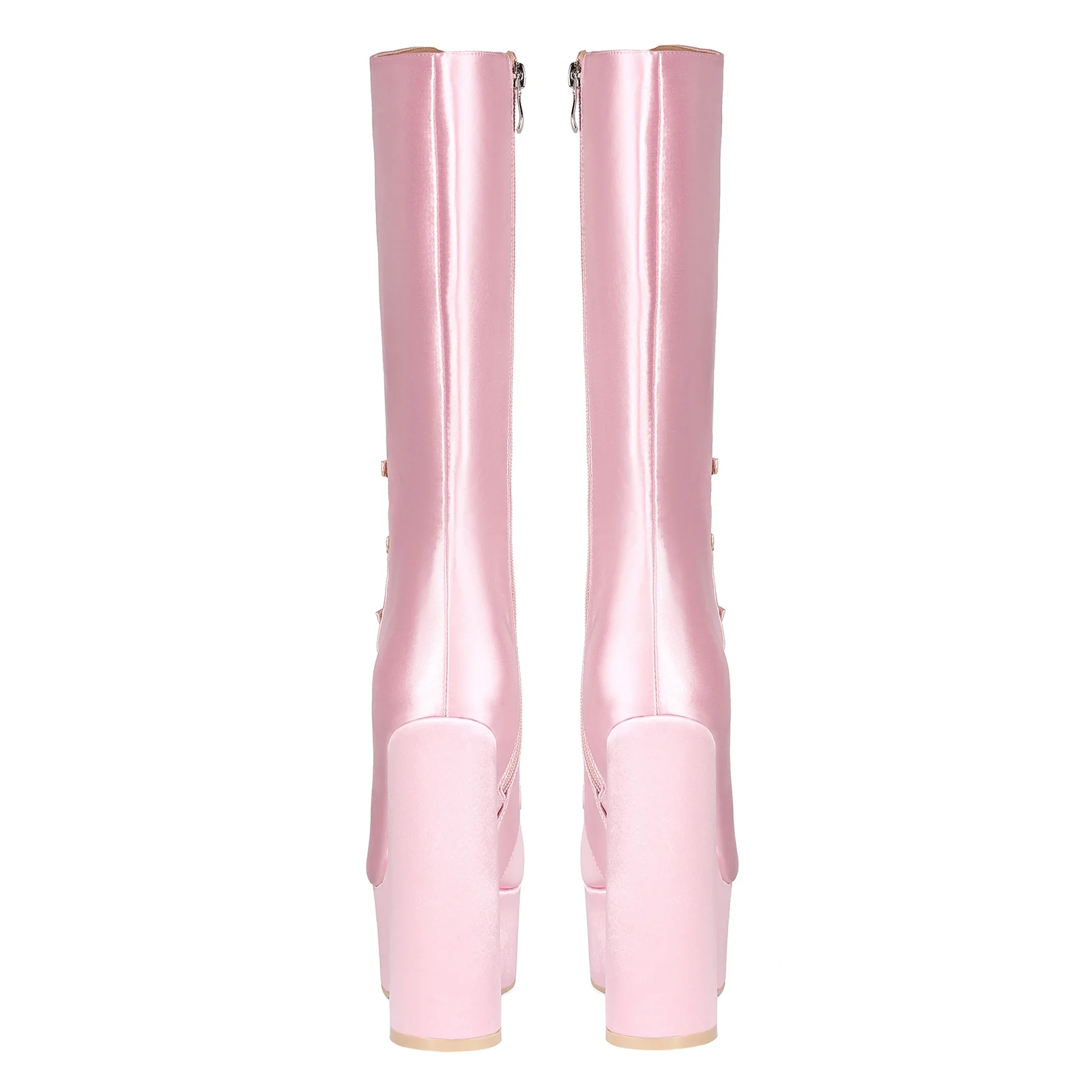 Pink Dazzle Platform Boots - Image 2