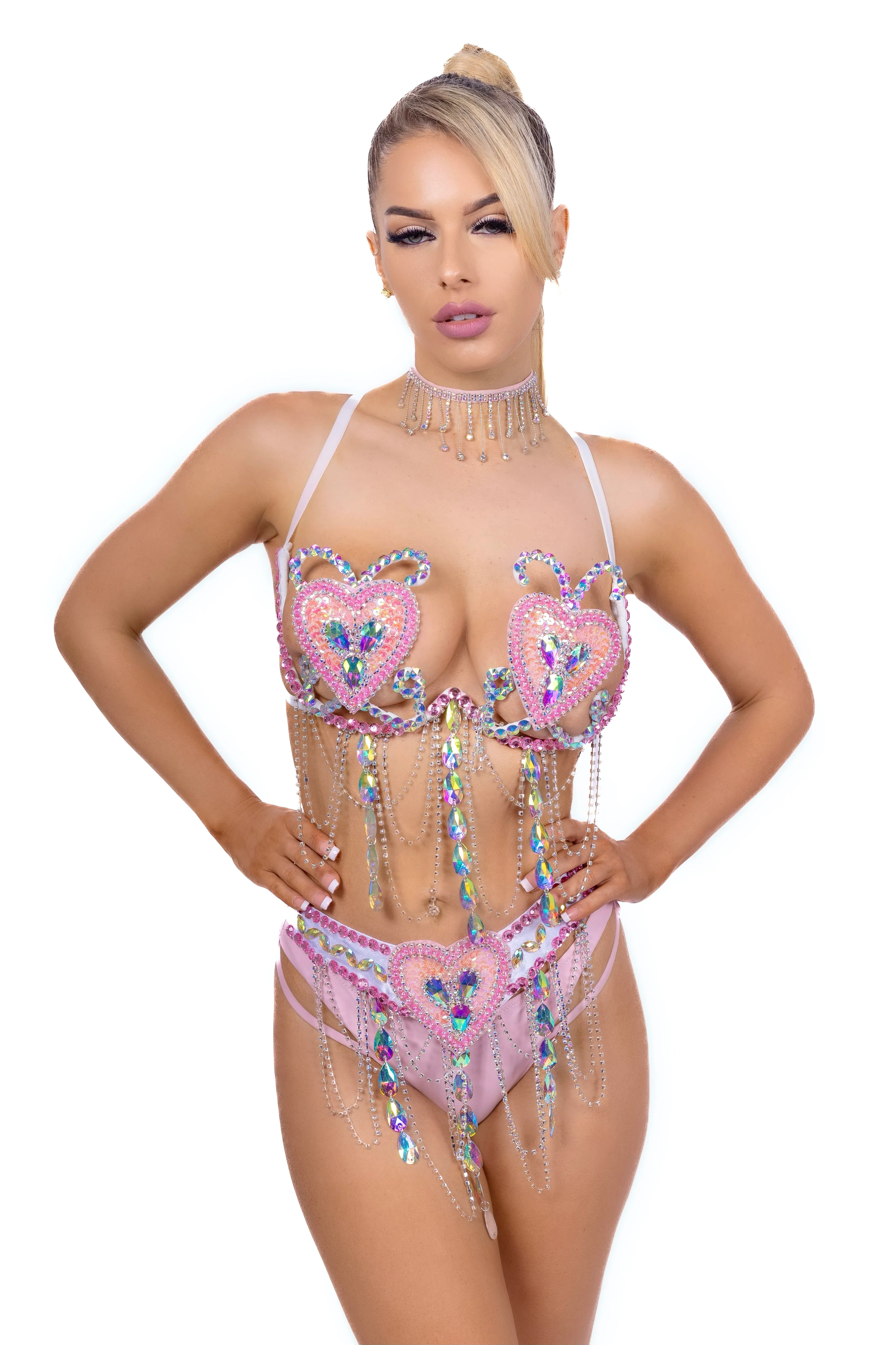 Pink Ladybug Carnival Set (2 pcs)