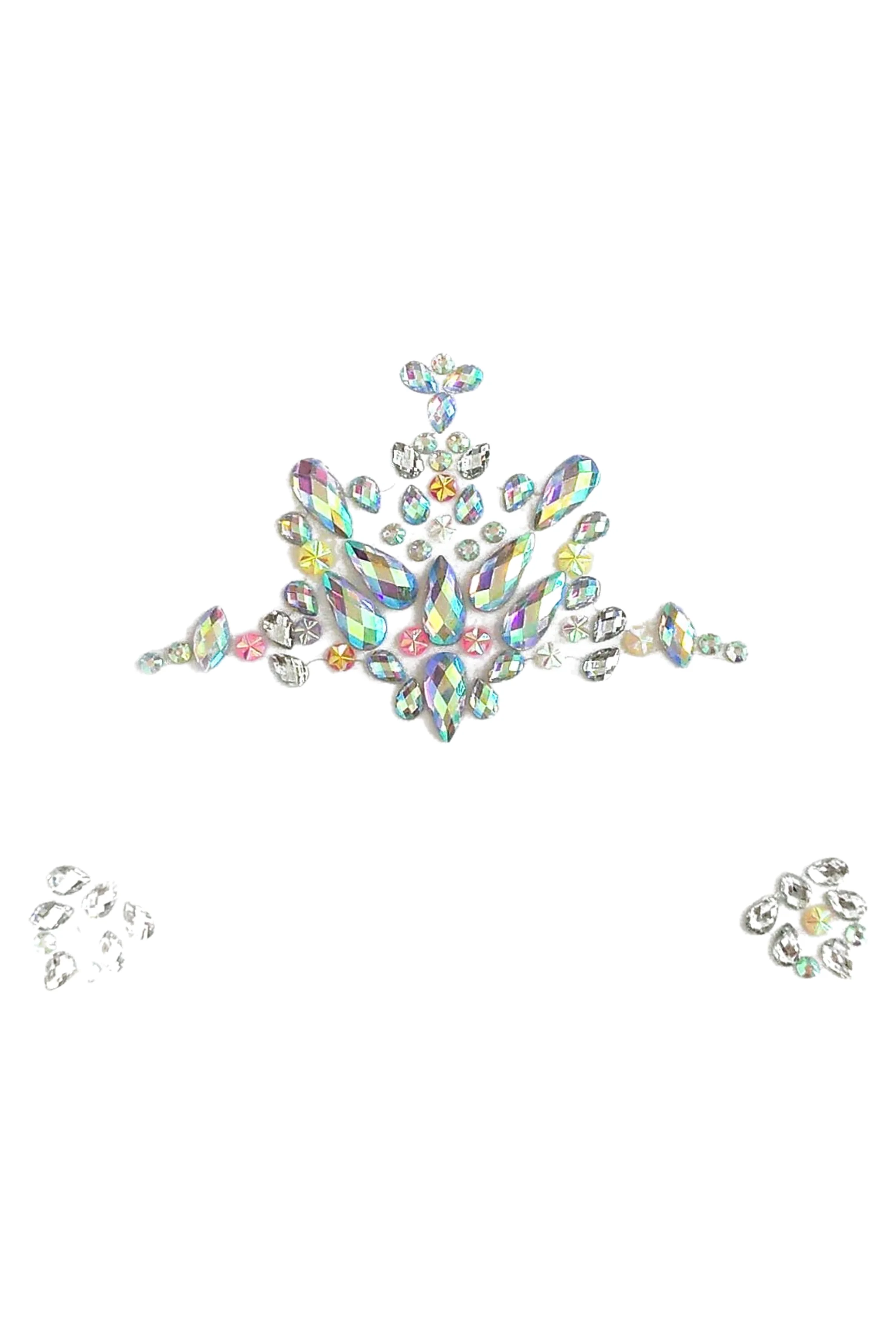 Ice Daughter Rhinestone Crystal Face Jewels