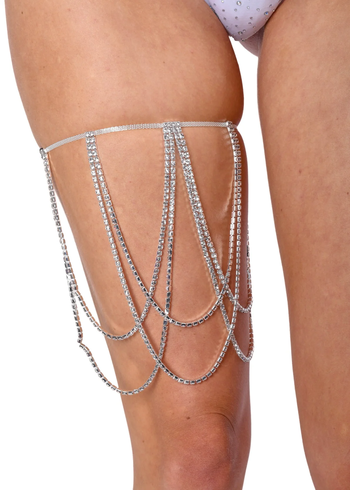 Crystal Rhinestone Leg Wrap - Image 5