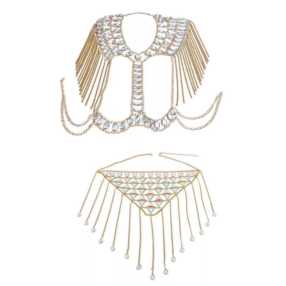 Rhinestone Muse Set (Top & Skirt) - Image 9