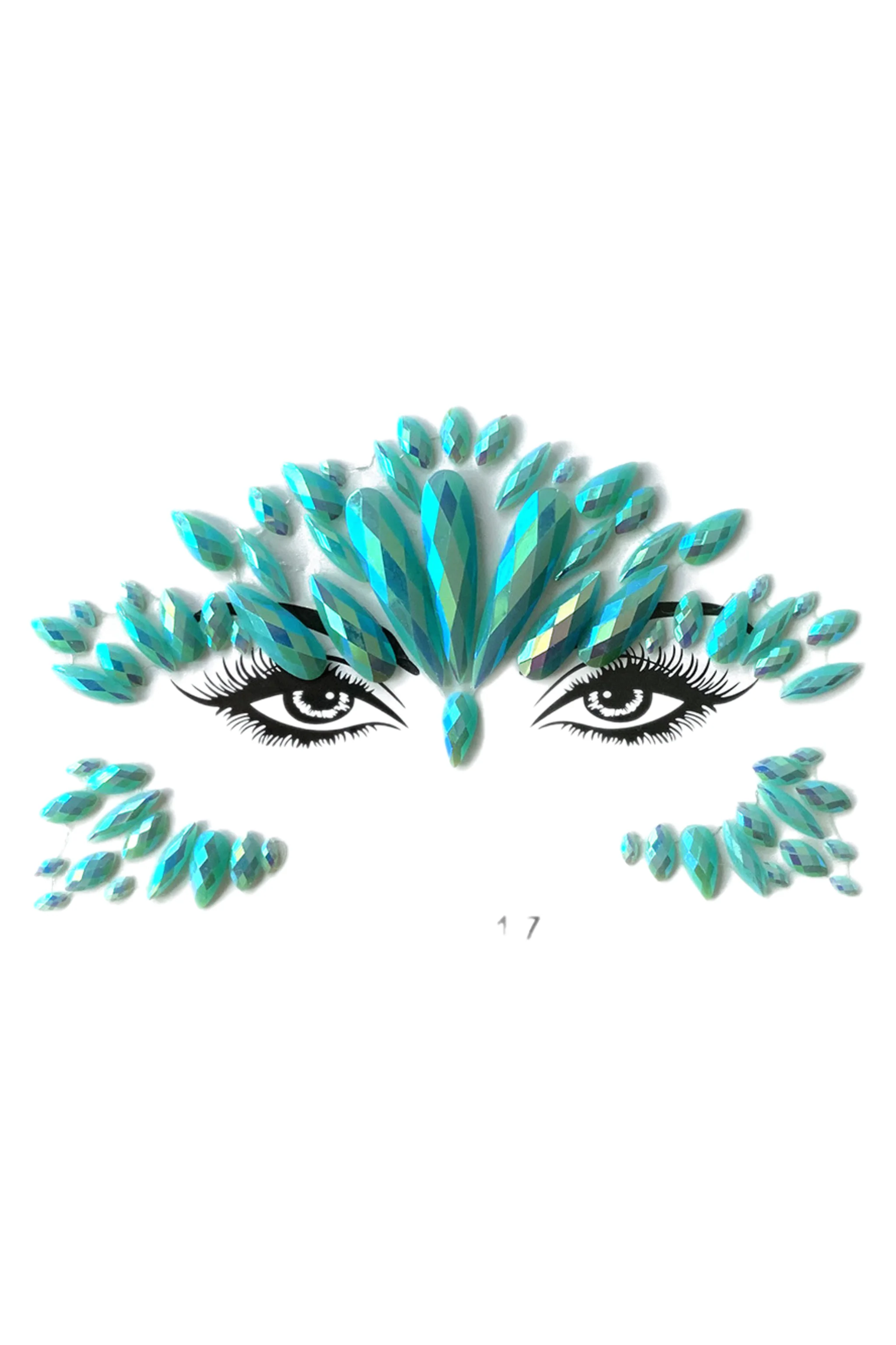 Riverside Rhinestone Crystal Face Jewels - Image 2
