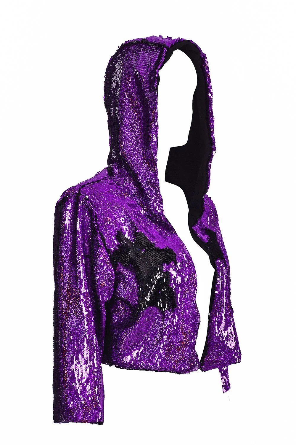 Sequin Cropped Jacket - Mystery - Image 10